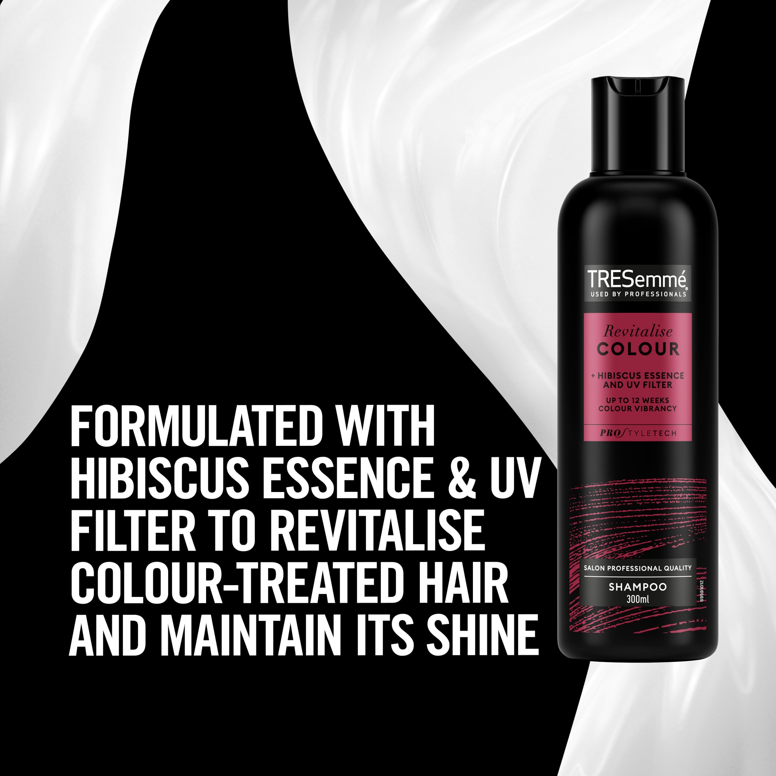 TRESemmé Revitalise Colour Shampoo with Hibiscus Essence and UV Filter, 300 ml 3