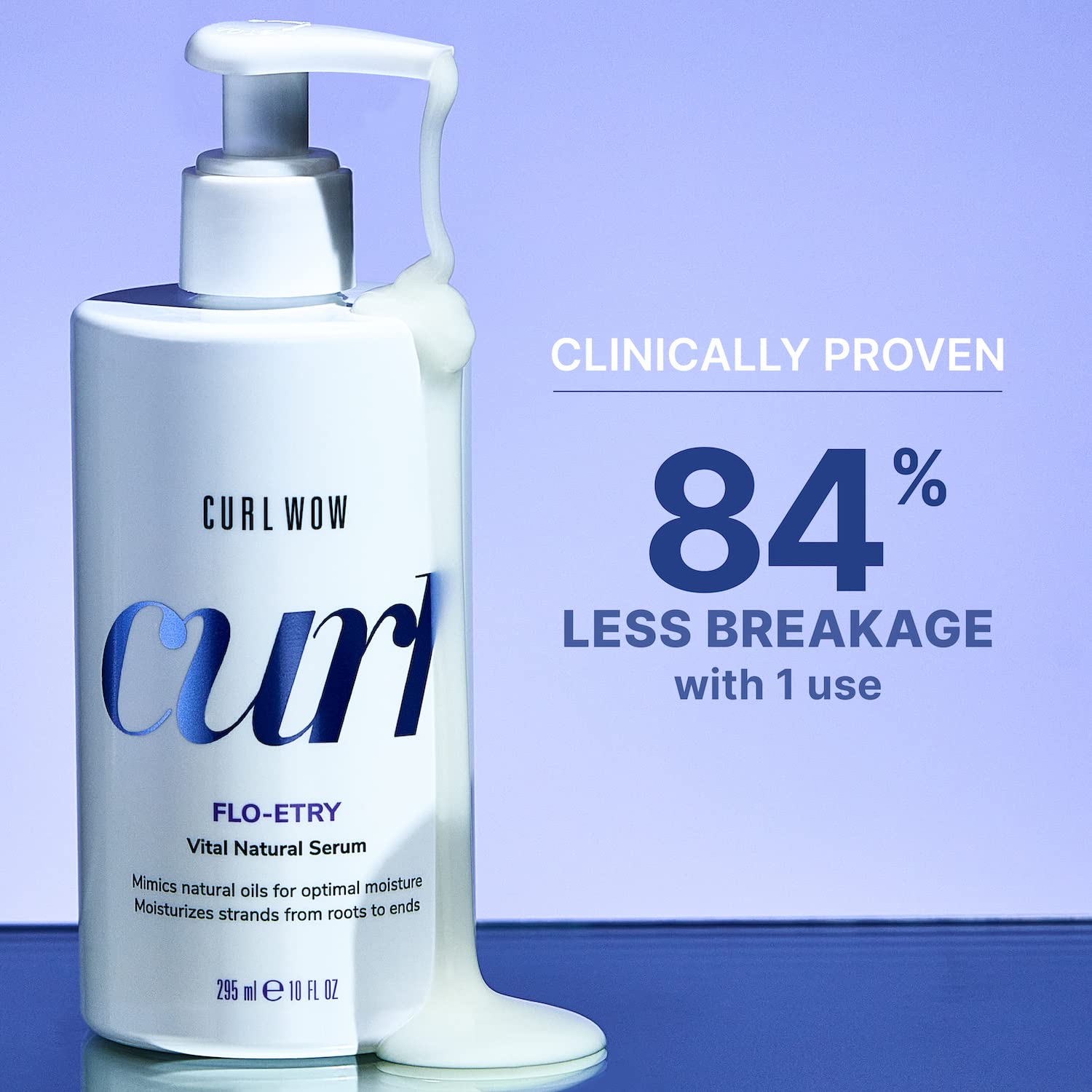 COLOR WOW Curl Wow Flo-etry Natural Curl Serum - Lightweight Hydrating Formula 4