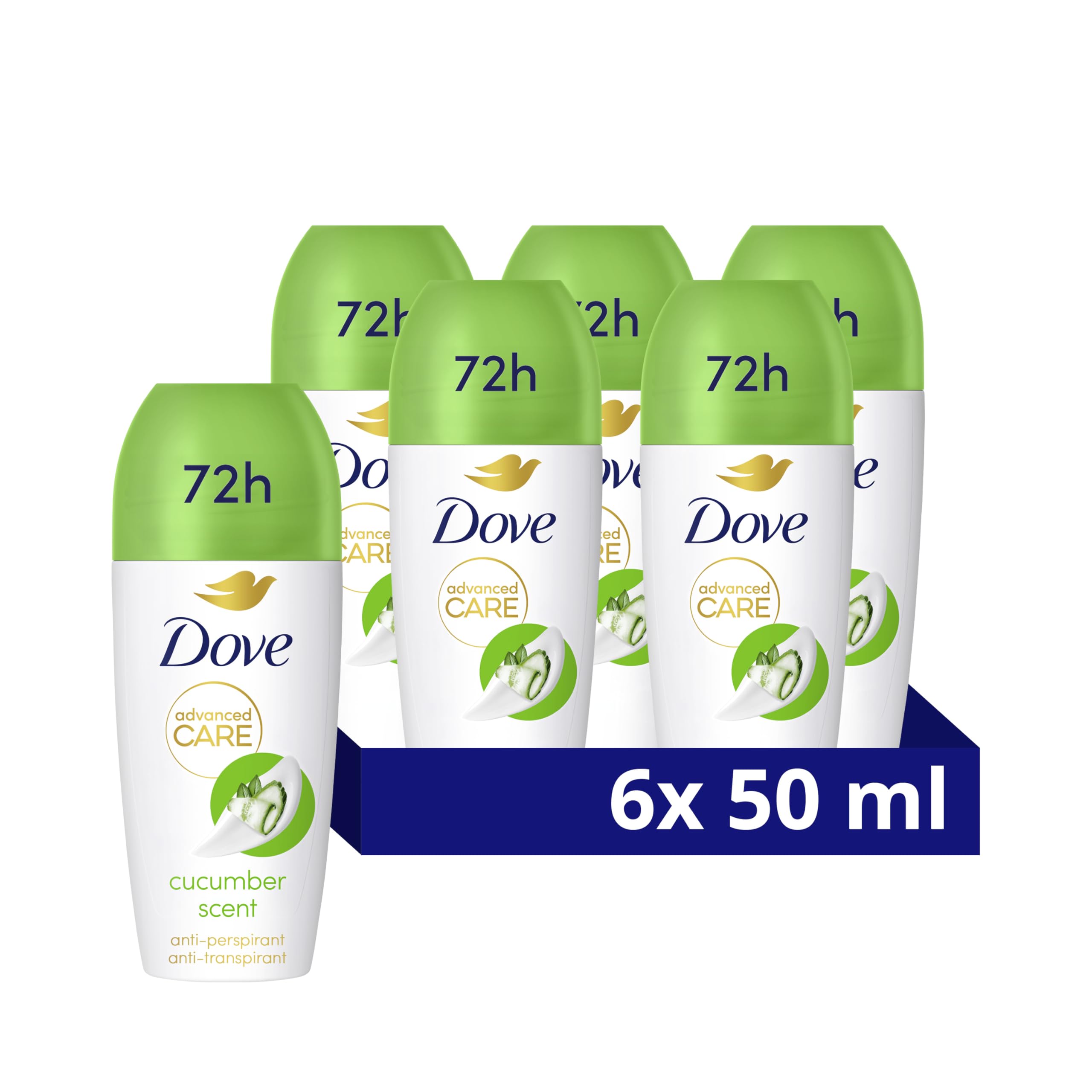 Dove Advanced Care Go Fresh Cucumber Scent Anti-Perspirant Deodorant Roll On