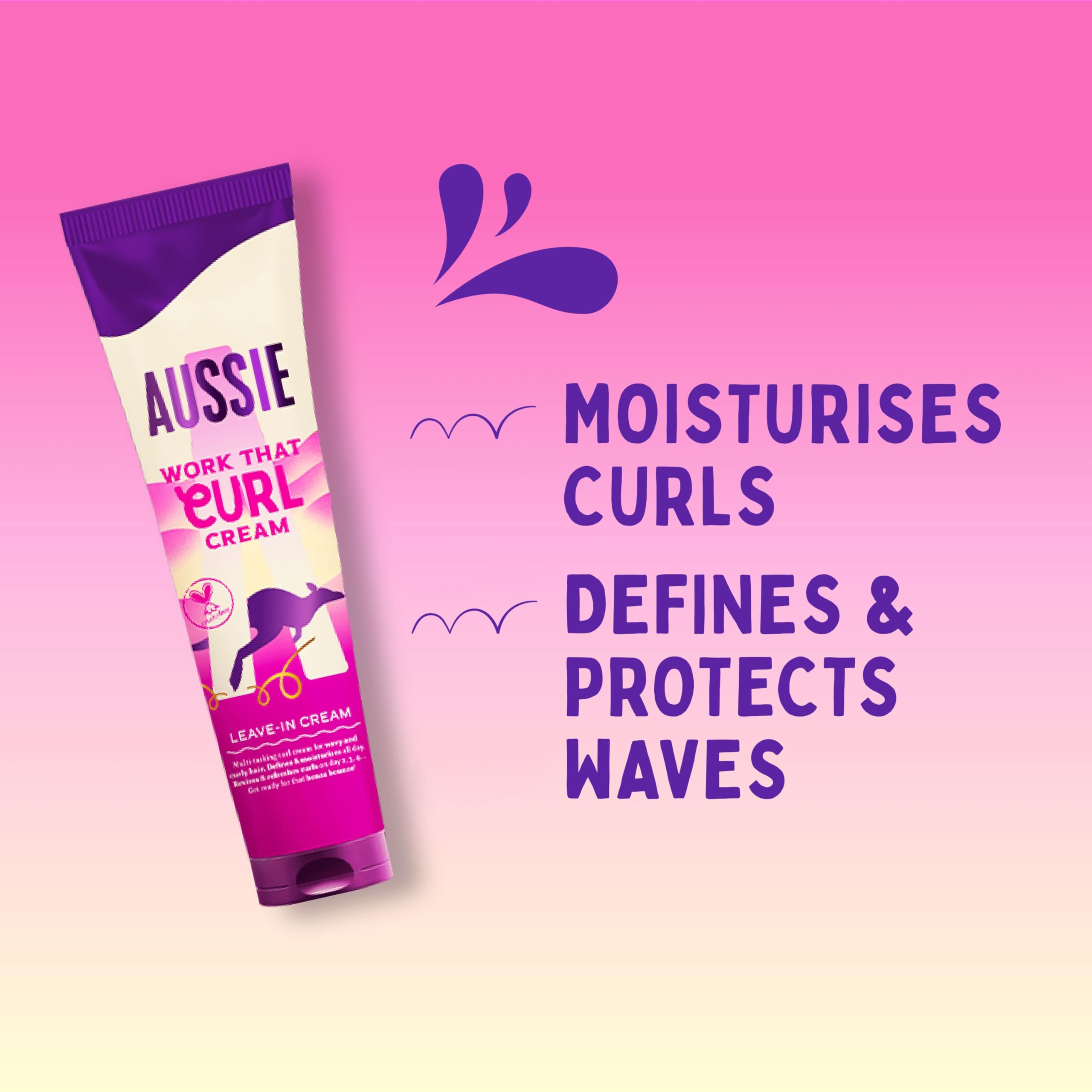 Aussie Curls Set: Aussie Bouncy Curls Shampoo 300ml, 3 Minute Miracle De 4
