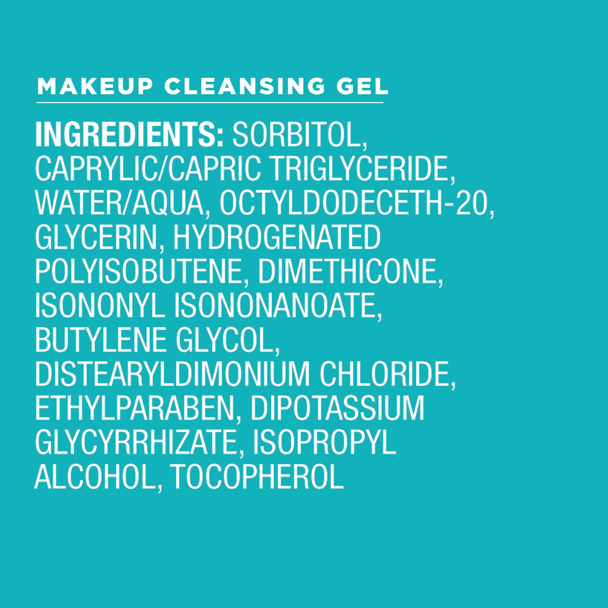 Curél Makeup Cleansing Gel 130g for Dry and Sensitive Skin - Ceramide Protecting 7