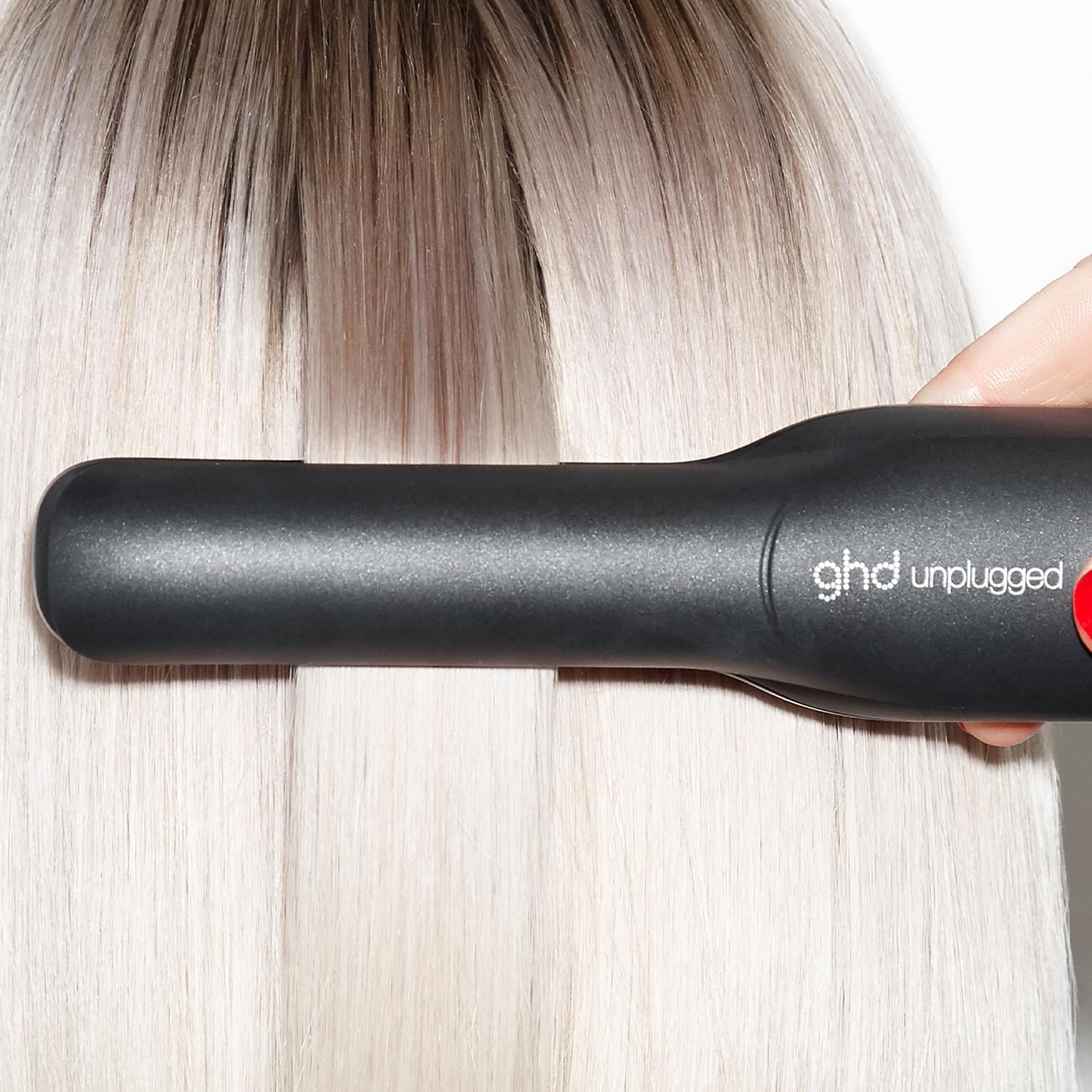 ghd Unplugged Cordless Hair Straightener, Black, On The Go Styling, 65% More Shine 6