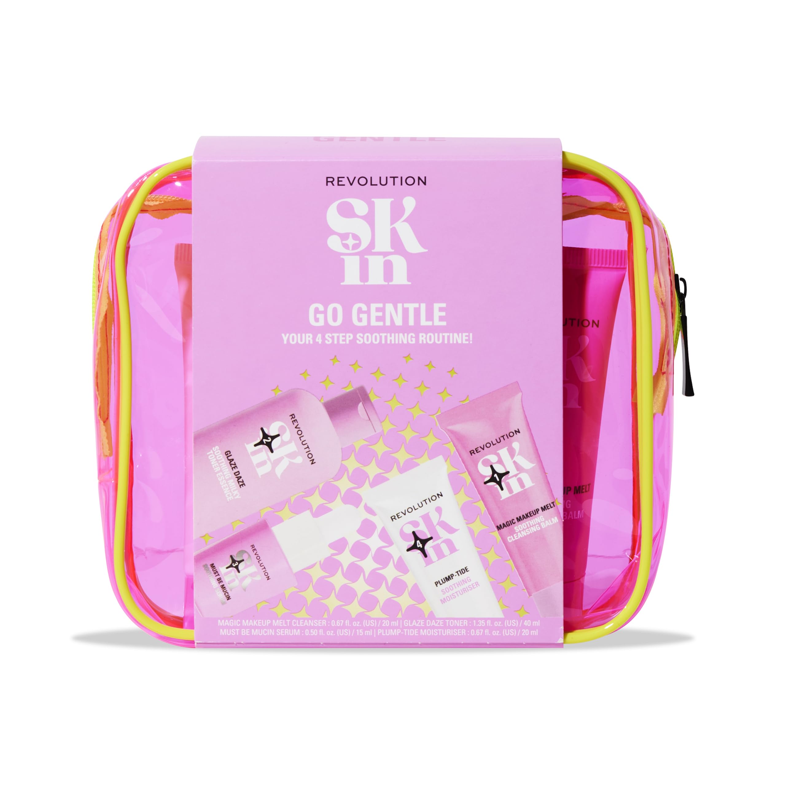 Revolution Skincare Go Gentle 4 Step Starter Kit for Barrier Support 1
