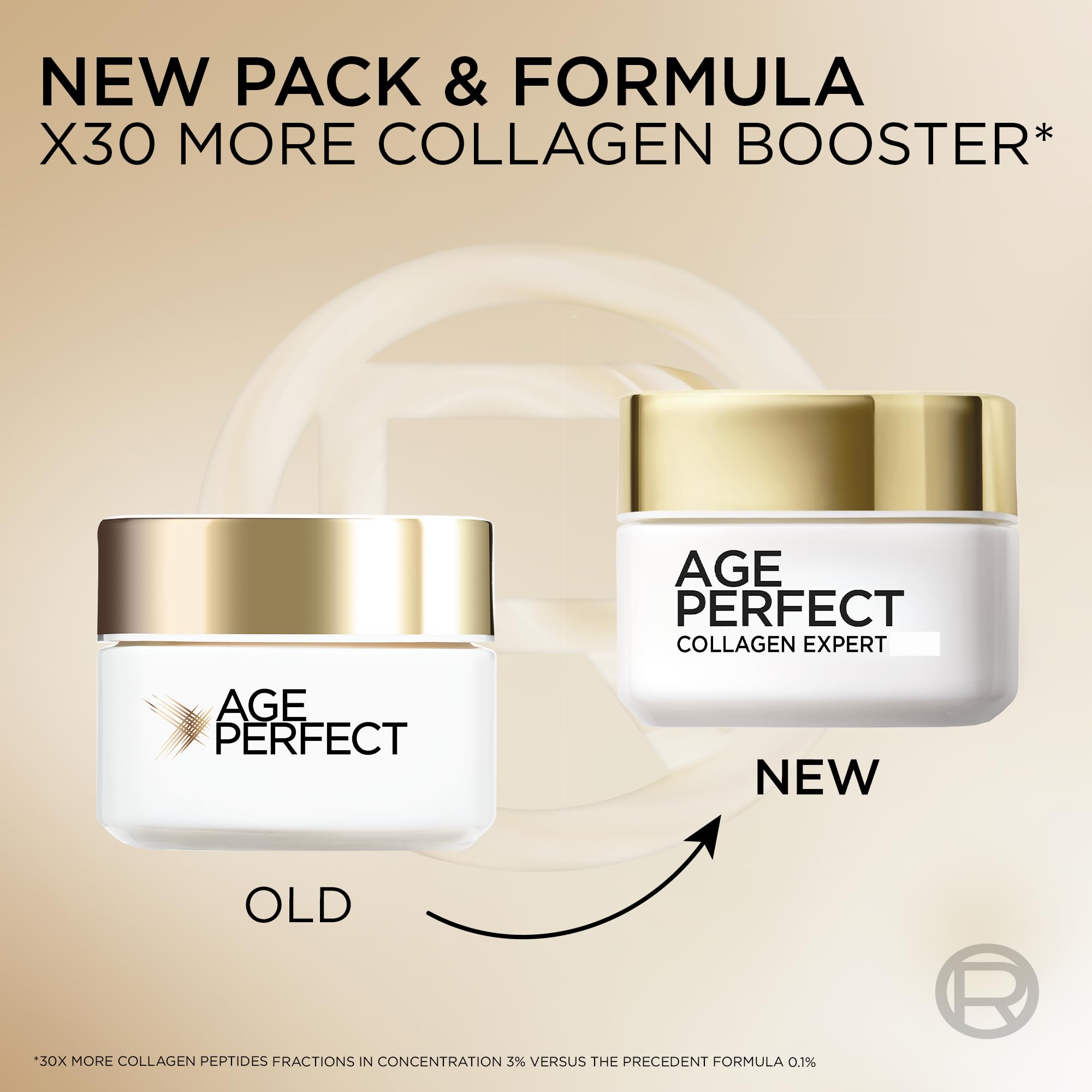 L'Oréal Paris Age Perfect Collagen Expert Straffende Tagescreme LSF 30 für Haut ab 50, 50 ml 3