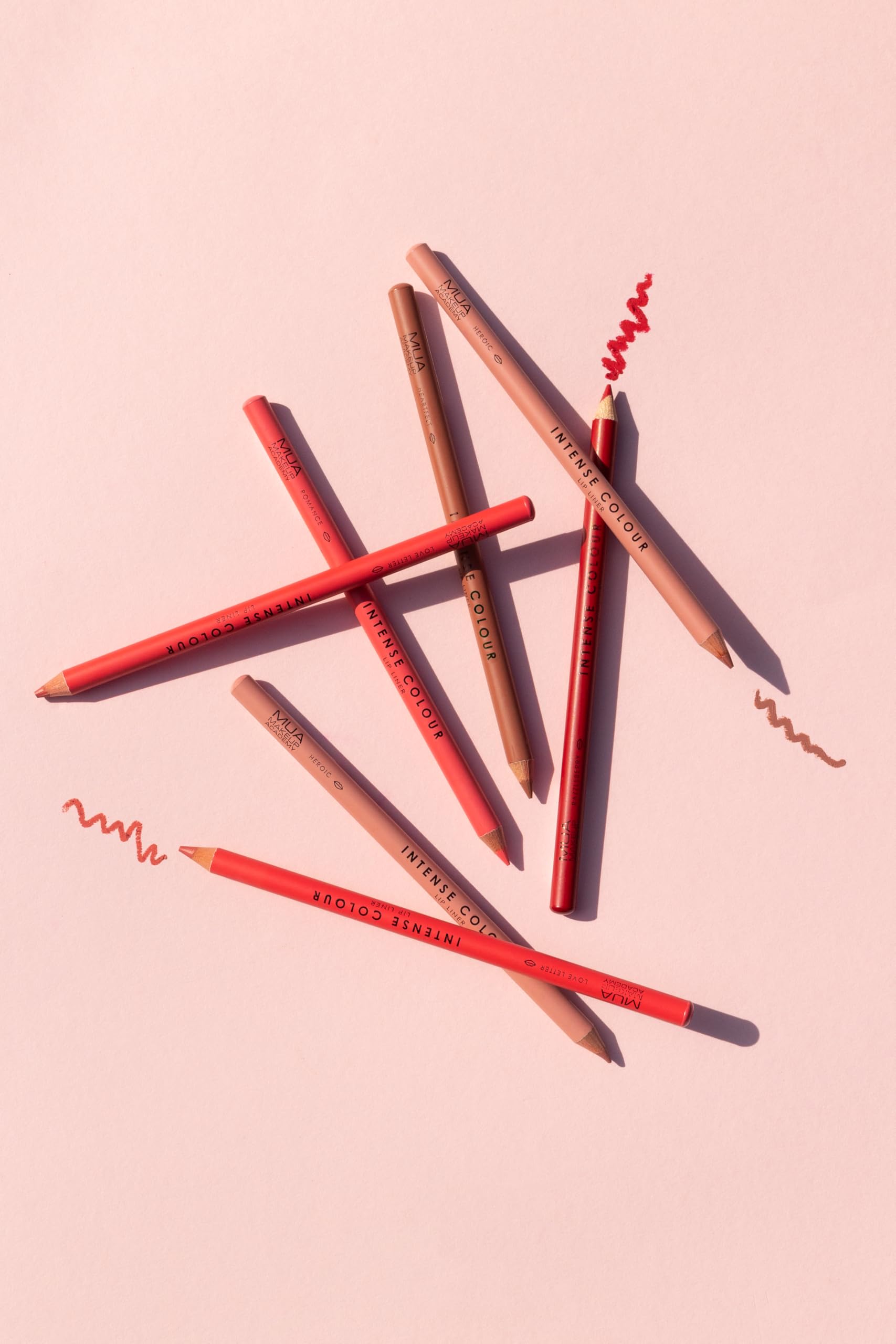 MUA Makeup Academy Intense Colour Lip Liner - Shade Survivor - Highly Pigmented & Precise Definition 6