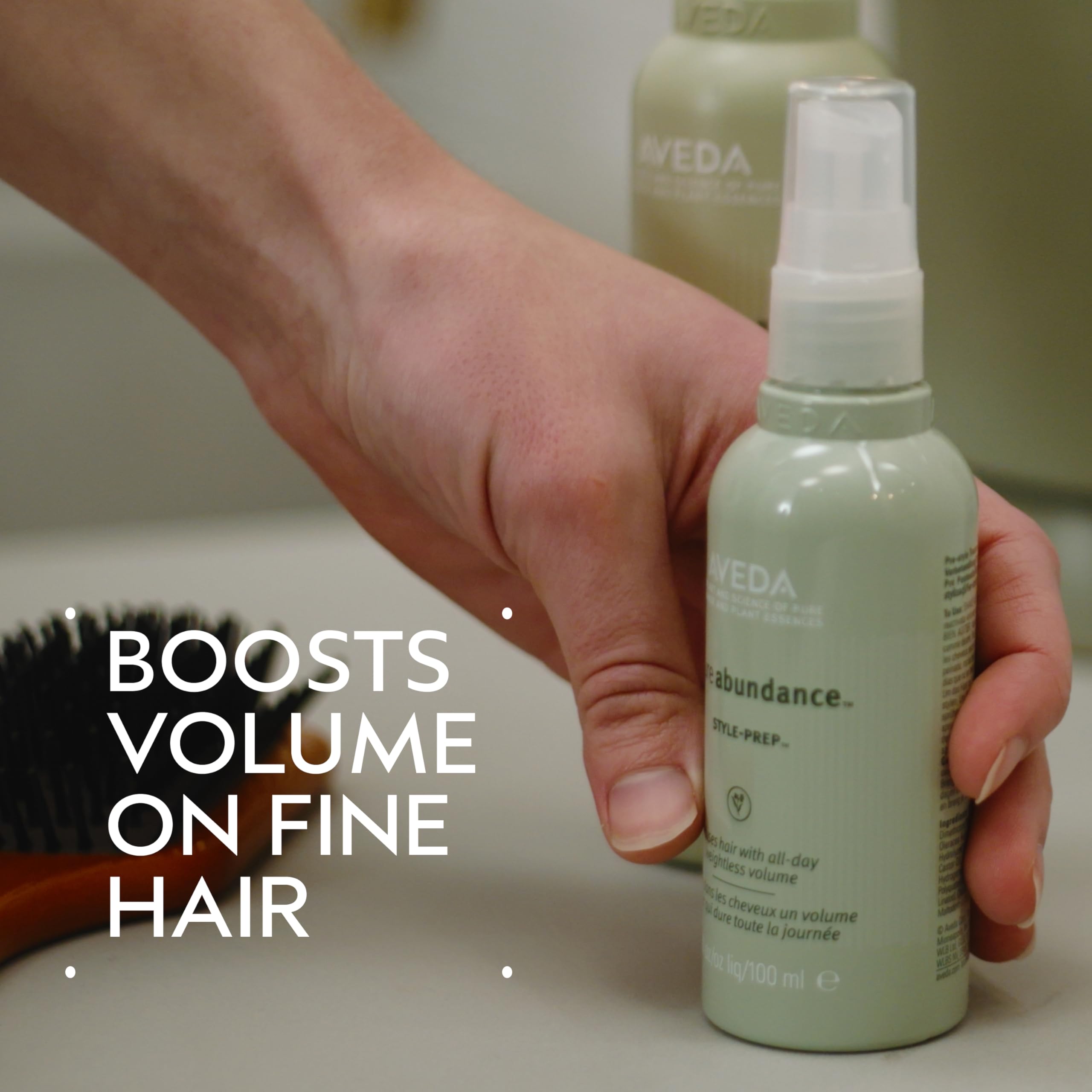 Aveda Pure Abundance Volumizing Style-Prep for Fine Hair | Builds Body and Volume
