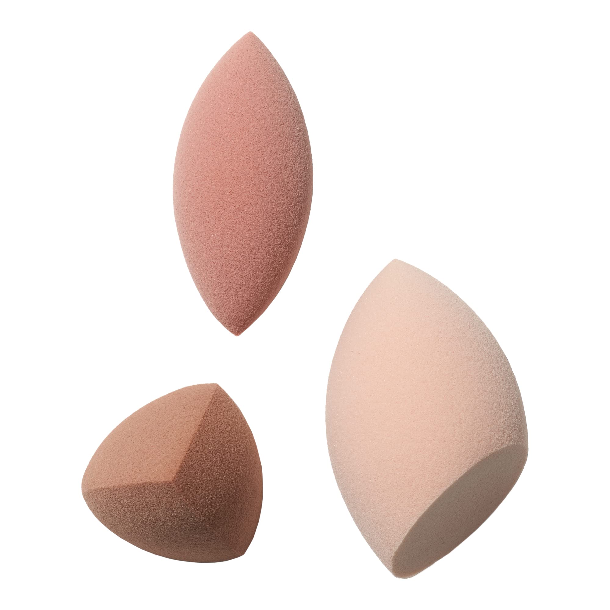 e.l.f. Total Sponge Set: 3 Multi-use Makeup Sponges for Flawless Blending