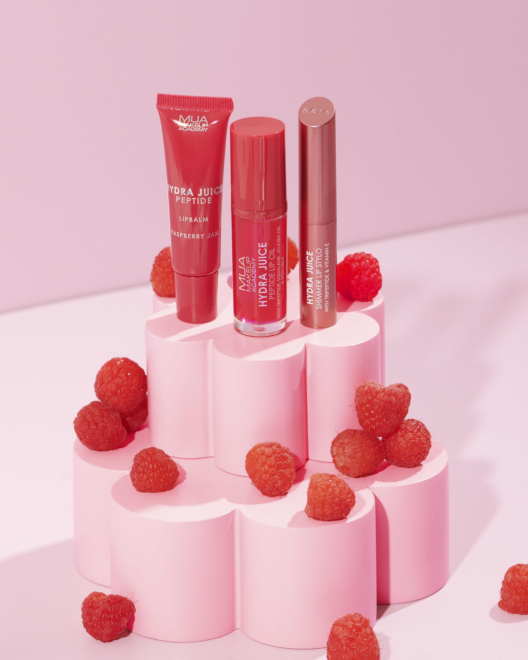 MUA Makeup Academy Hydra Juice Peptide Lip Balm, Raspberry Jam Flavor, Vegan & Cruelty-Free 5