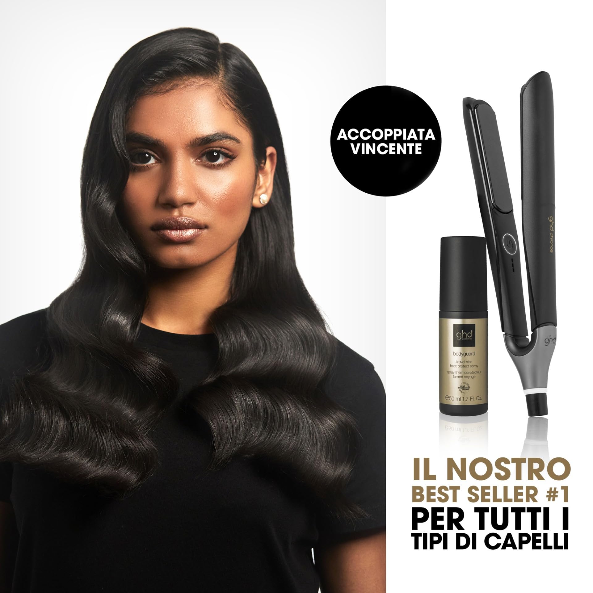 ghd Bodyguard Heat Protect Spray Travel Size 50 ml for All Hair Types 3