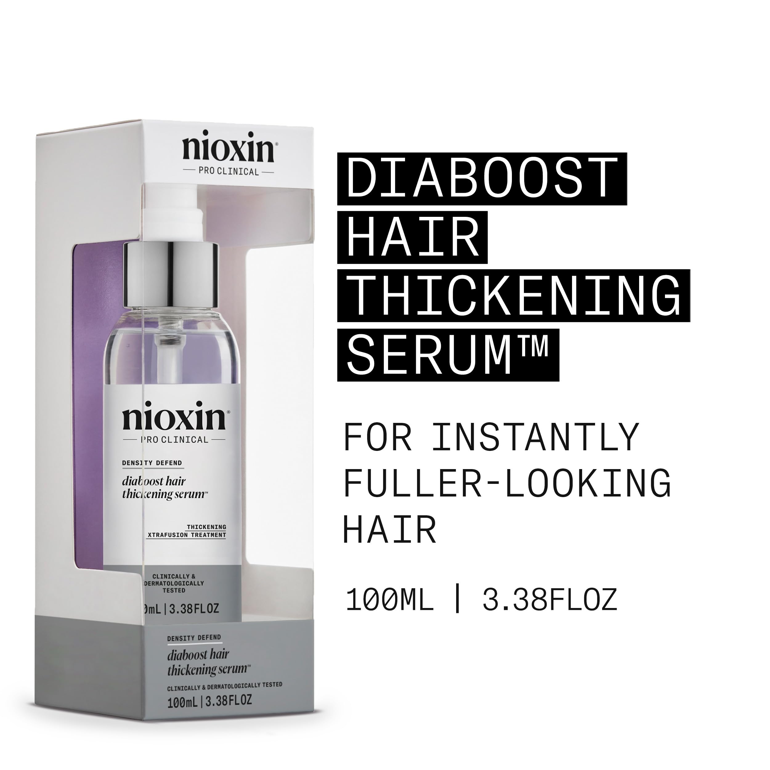 NIOXIN Density Defend Diaboost Hair Thickening Serum - Leave-in Scalp Treatment
