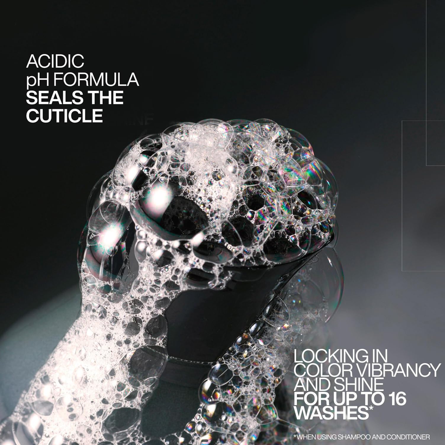 REDKEN Acidic Color Gloss Shampoo, Sulphate-Free, 300ml for Colour Treated Hair