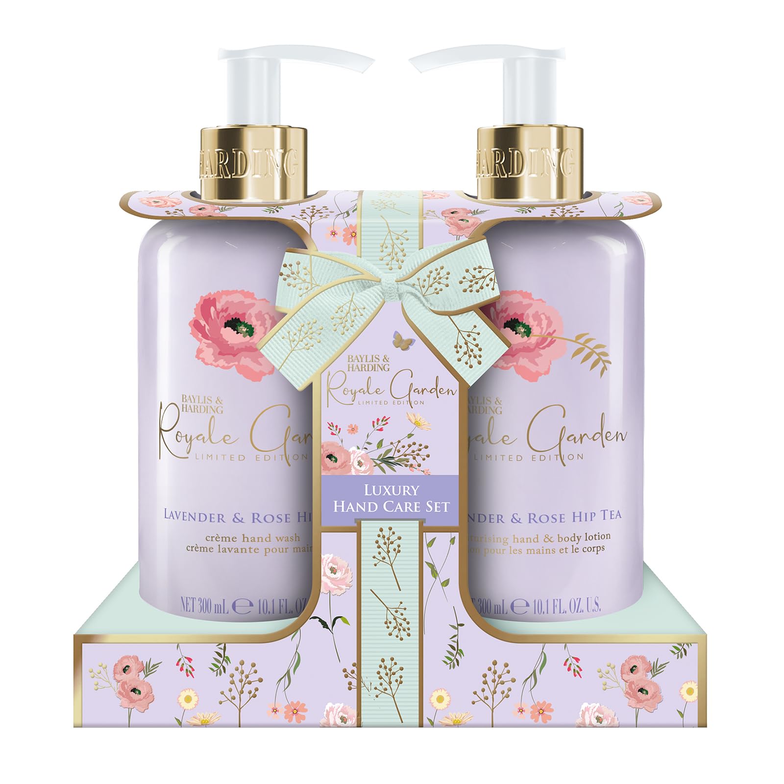 Baylis & Harding Royale Garden Lavender & Rosehip Tea Luxury Hand Care Gift Set - Vegan