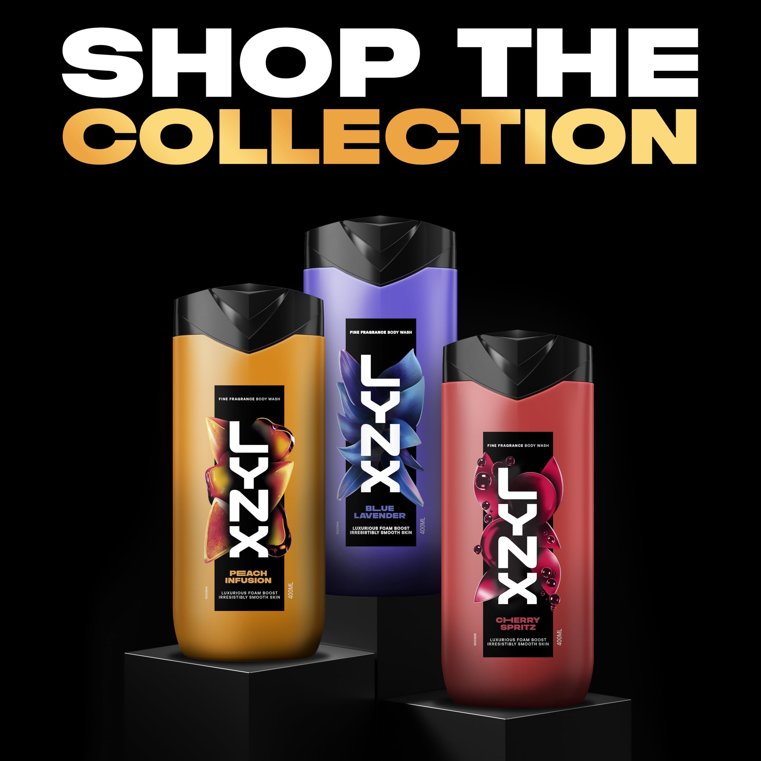 Lynx Blue Lavender Fine Fragrance Premium Body Wash Shower Gel for Men 4