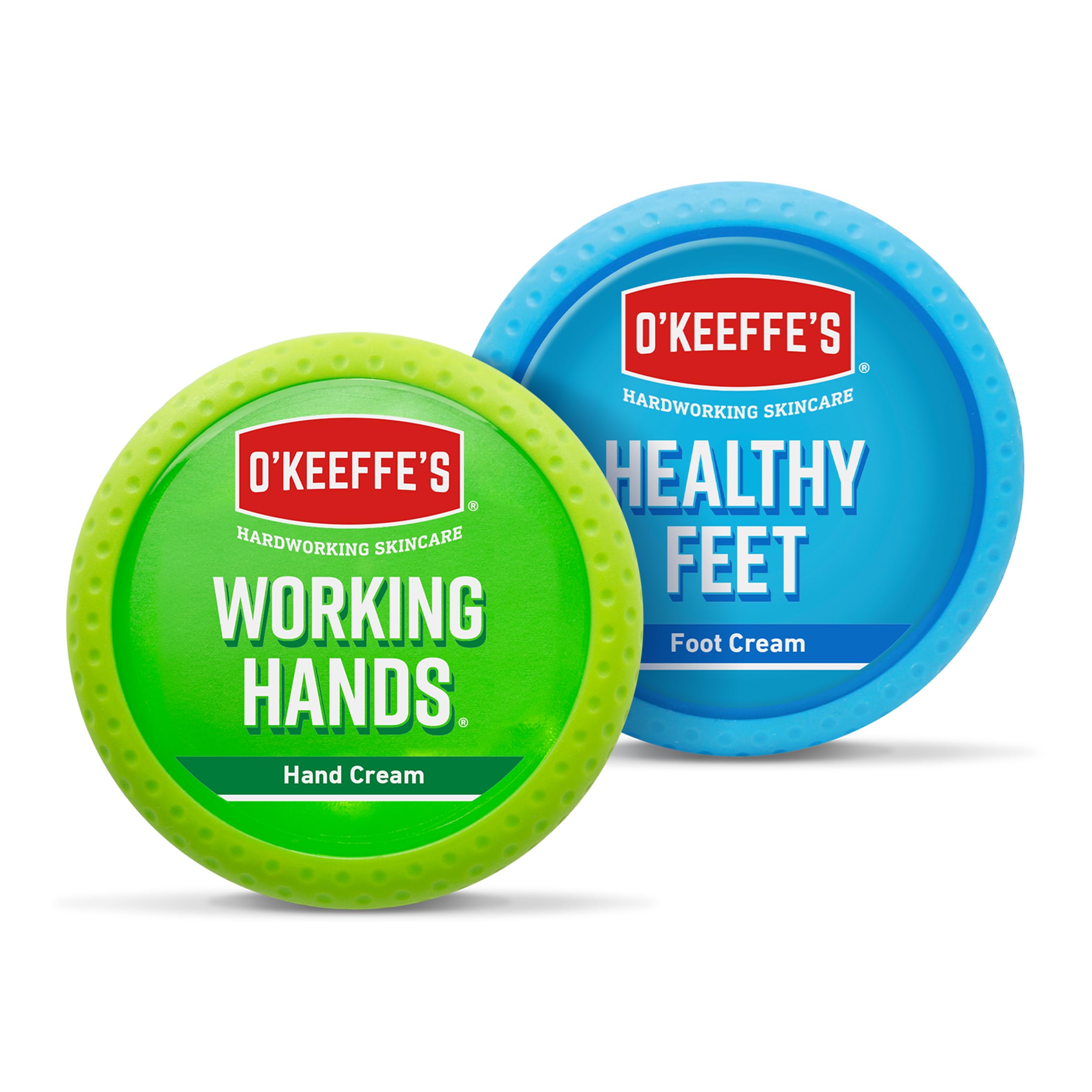 O'Keeffe's Working Hands & Healthy Feet Twin Pack for Extremely Dry, Cracked Skin