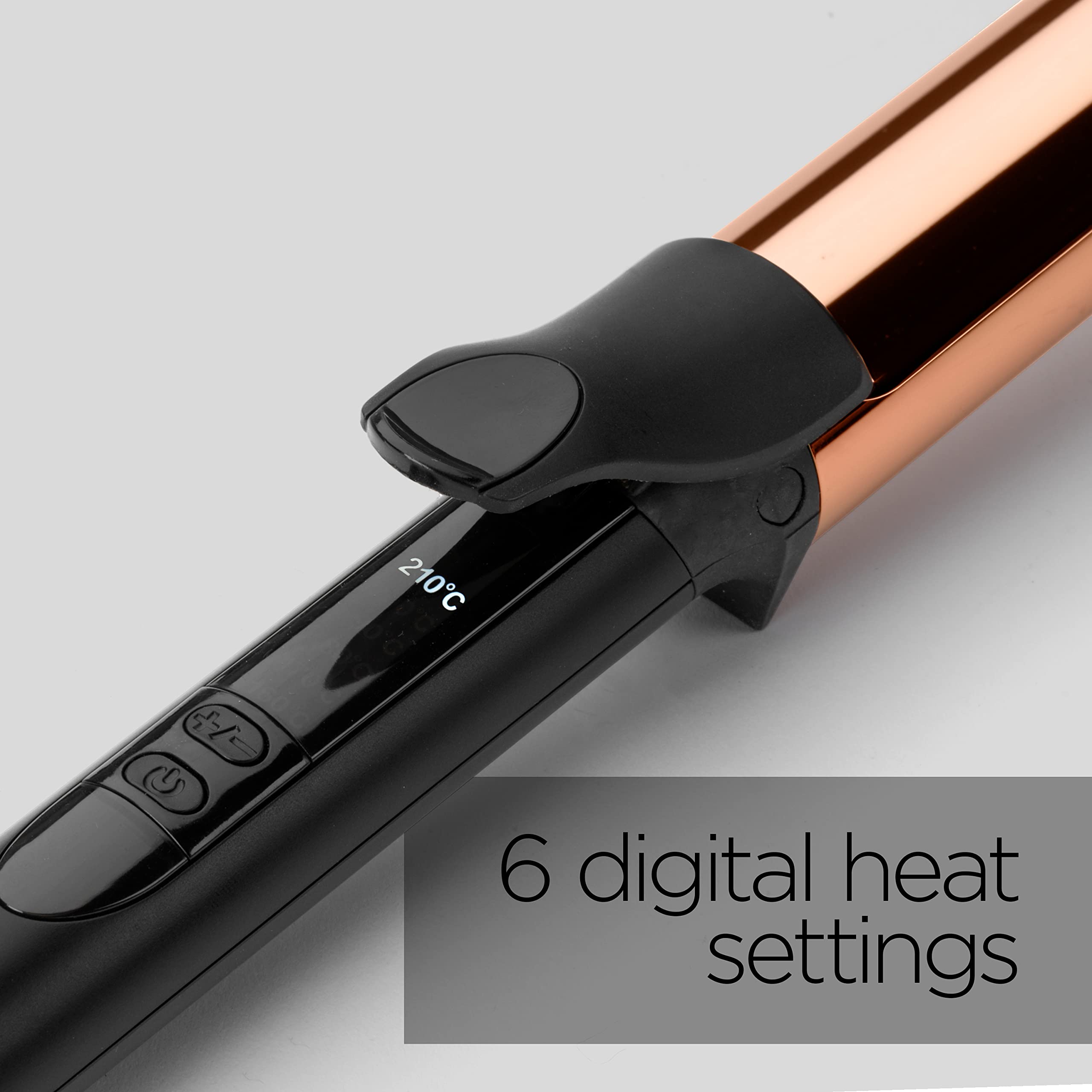 BaByliss Titanium Brilliance Curls – 32-mm-Lockenstab für große Locken und sanfte Wellen, hochwertige Titanbeschichtung, 6 Temperaturstufen bis 210 °C, 2357U 7