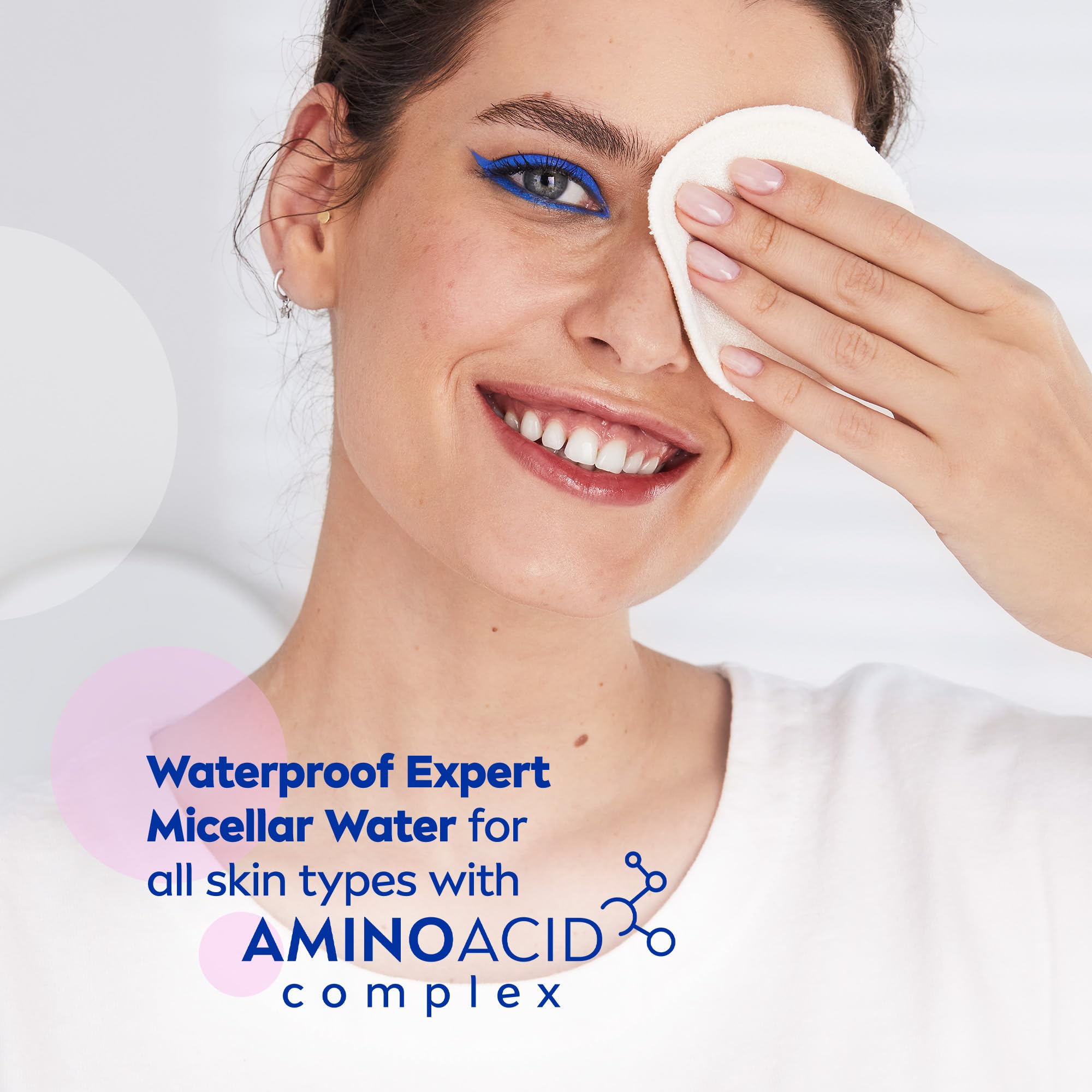 NIVEA MicellAIR Professional Micellar Water Make-Up Remover for Eyes & Lips (400ml) 4