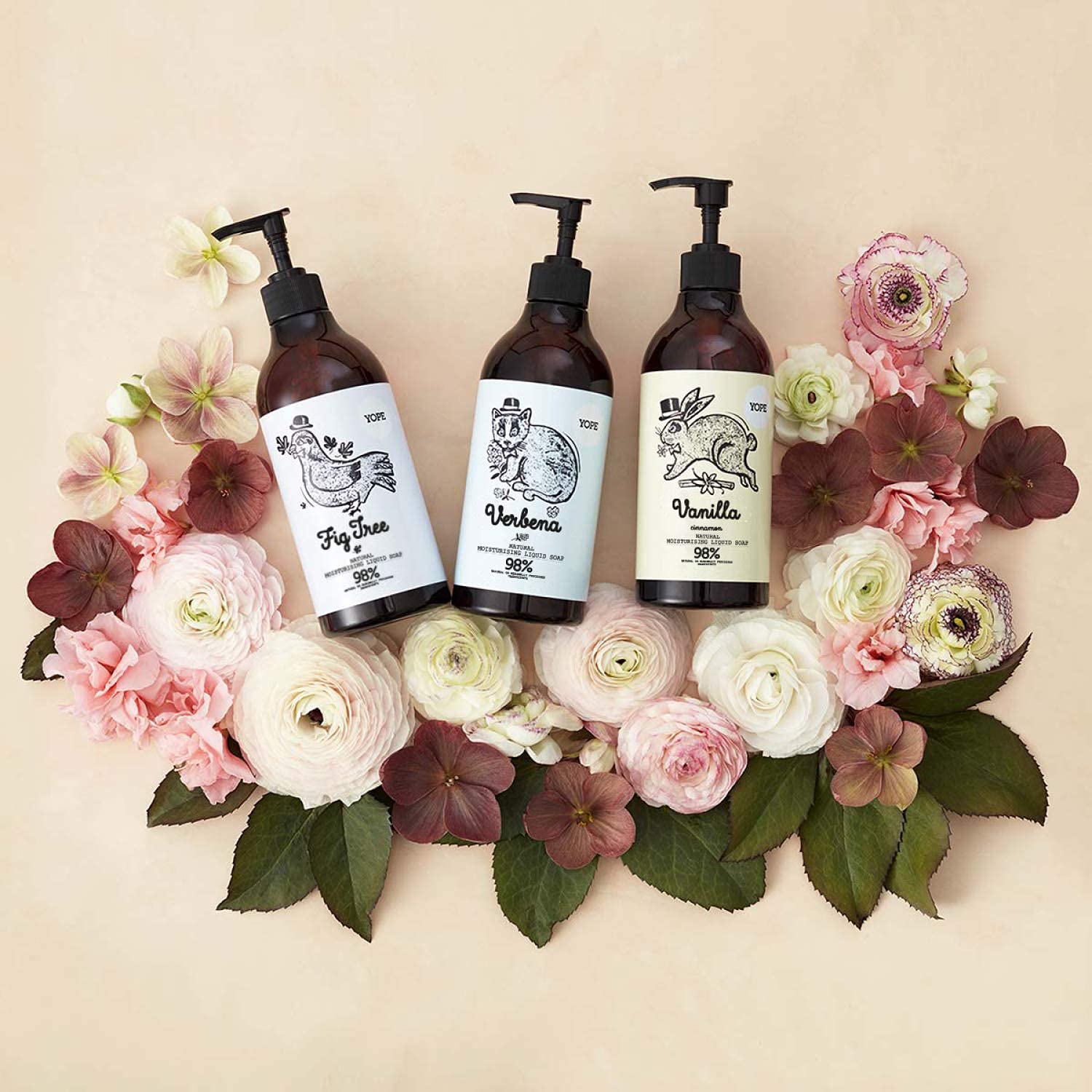 YOPE Liquid Hand Wash with Verbena Leaf Extract, Allantoin & Provitamin B5 4