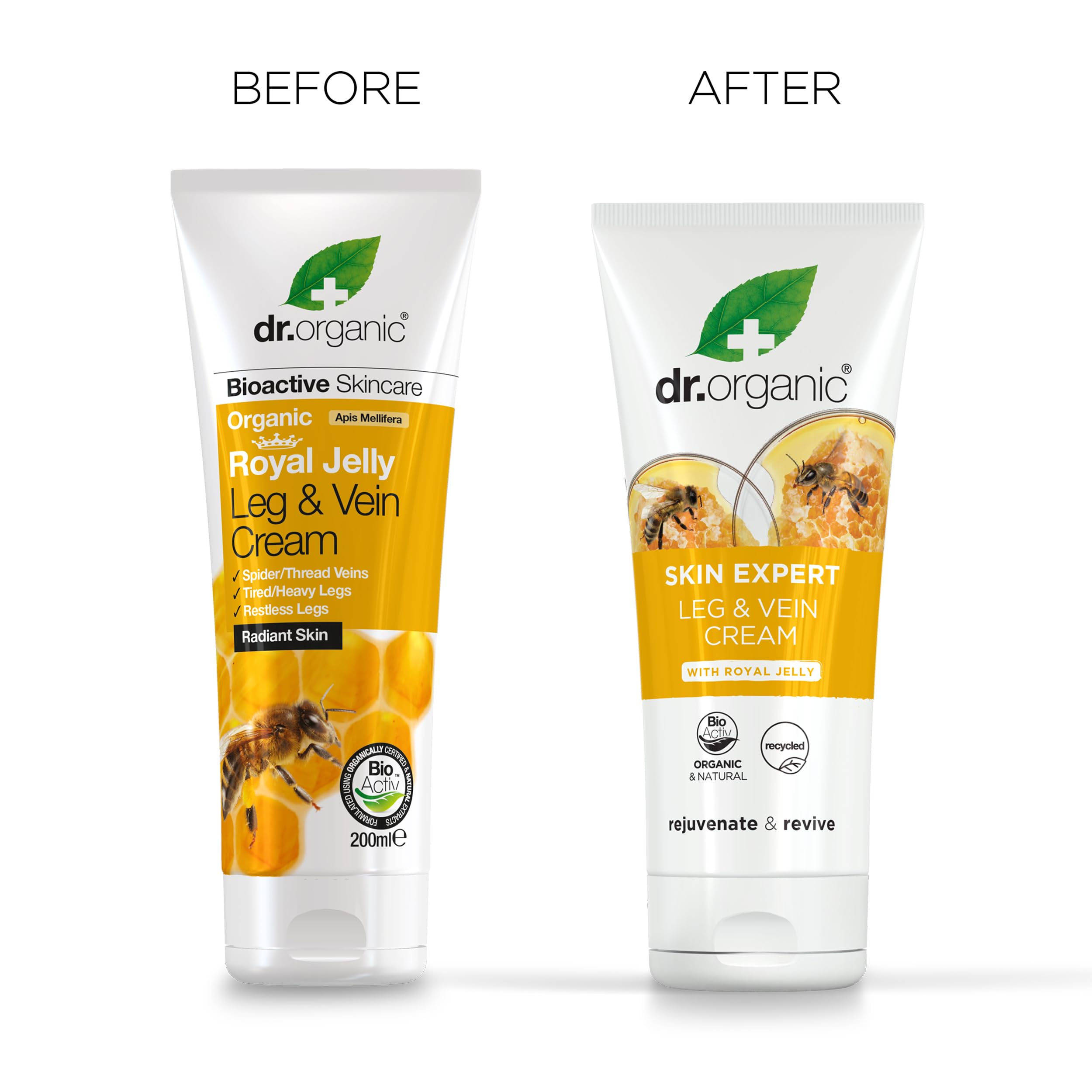 Dr Organic Skin Expert Leg & Vein Cream with Organic Royal Jelly 6
