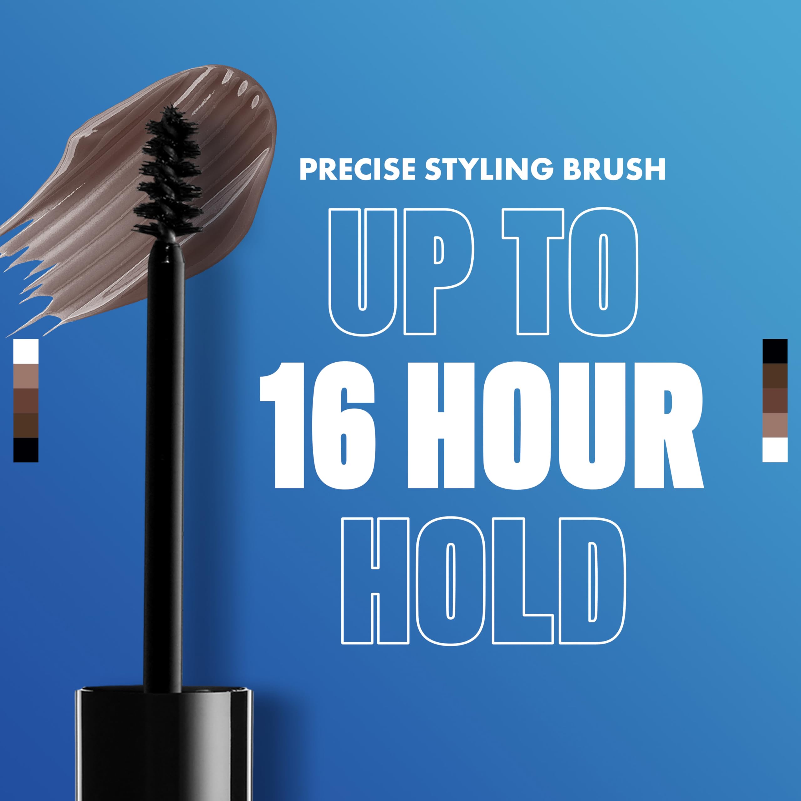 NYX Professional Makeup The Brow Glue Tinted Eye Brow Gel for Laminated Brow Look with 24 Hour Extreme Hold