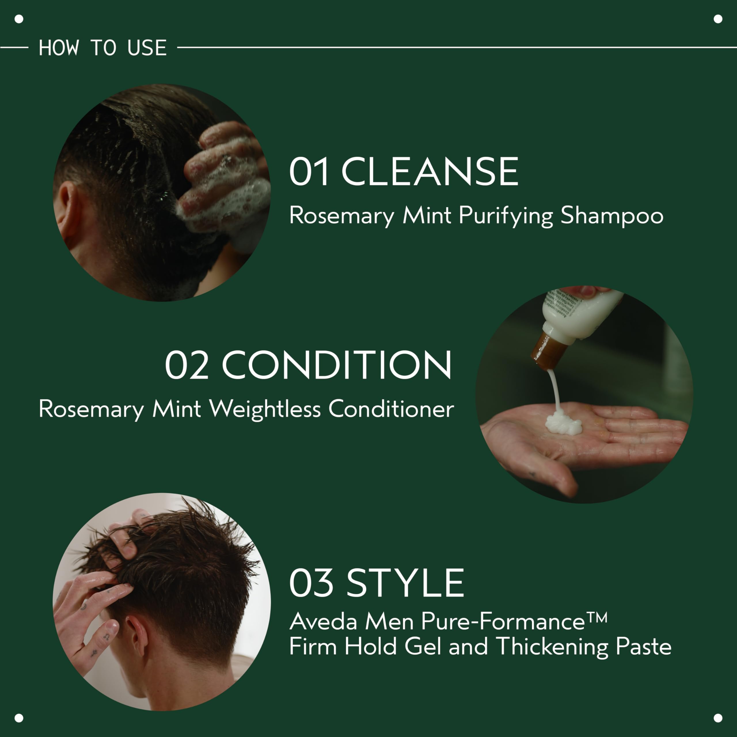 Aveda Rosemary Mint Purifying Shampoo | Clarifying, Adds Shine | For Normal to Oily Hair, Fine to Medium Hair Types | 250ml 7