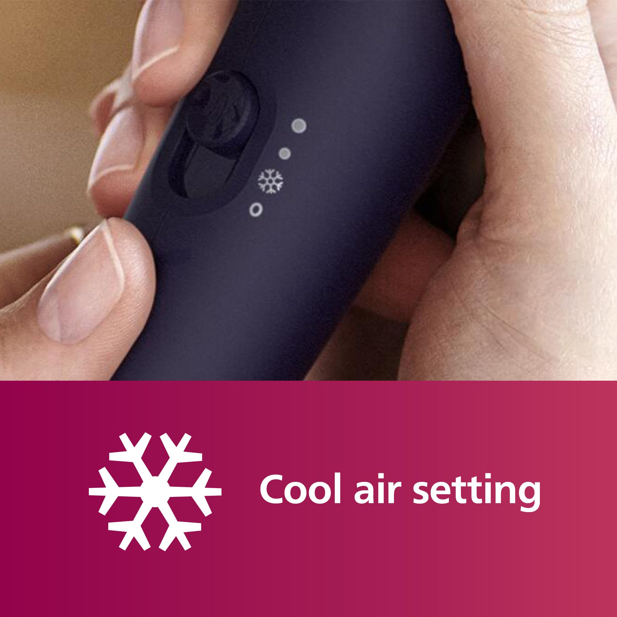 Philips Hair Dryer 3000 Series with ThermoProtect Attachment, 2100W Power 5