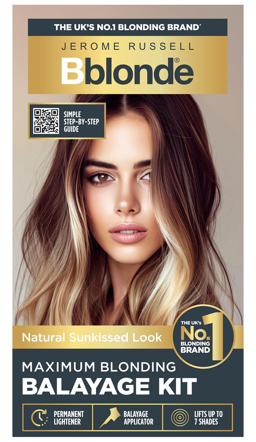 Jerome Russell Bblonde Maximum Blonding Balayage Kit for Up to 7 Levels Lift