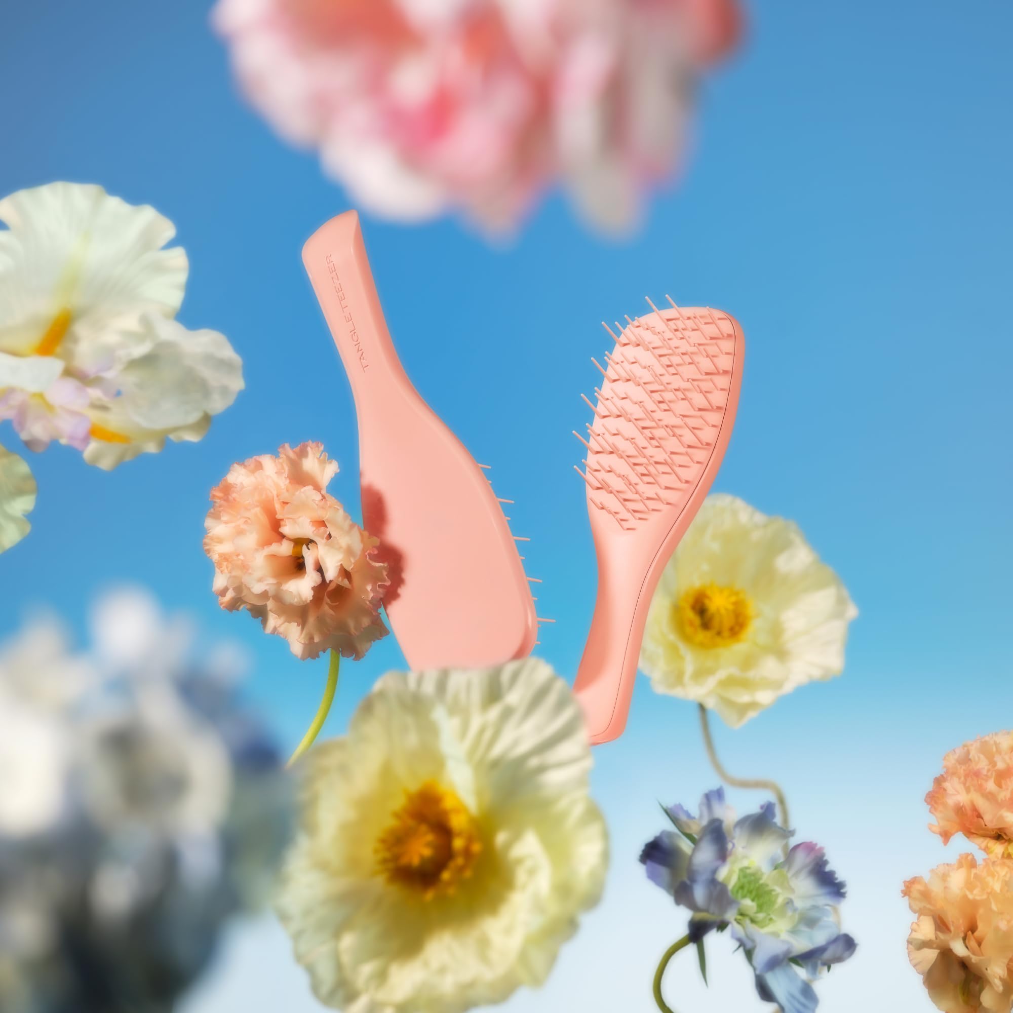 Tangle Teezer Extra Gentle Ultimate Detangler Hairbrush for Wet & Dry Hair - Saffron 5