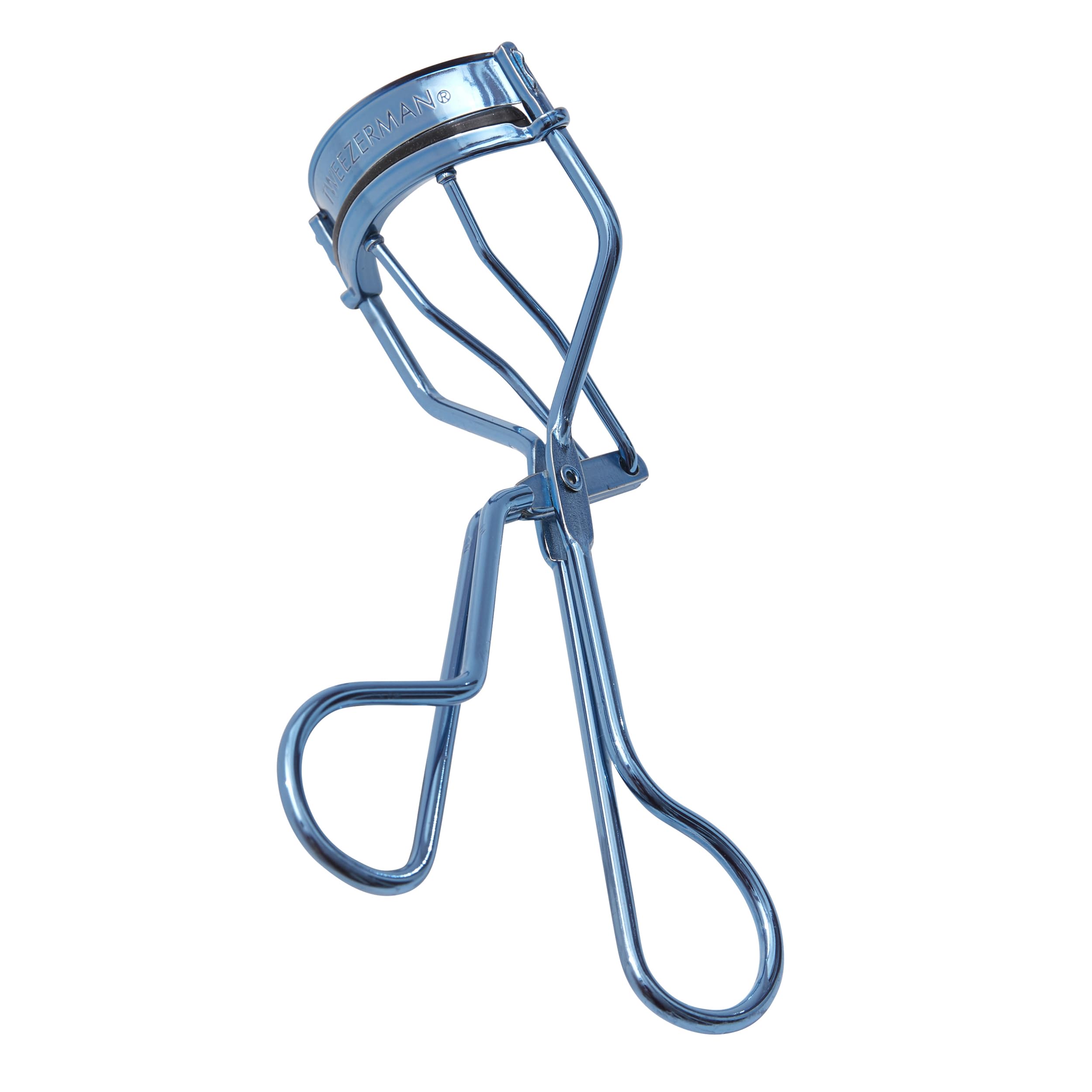 TWEEZERMAN Classic Bell Bottom Eyelash Curler - Stainless Steel for Intense Curl