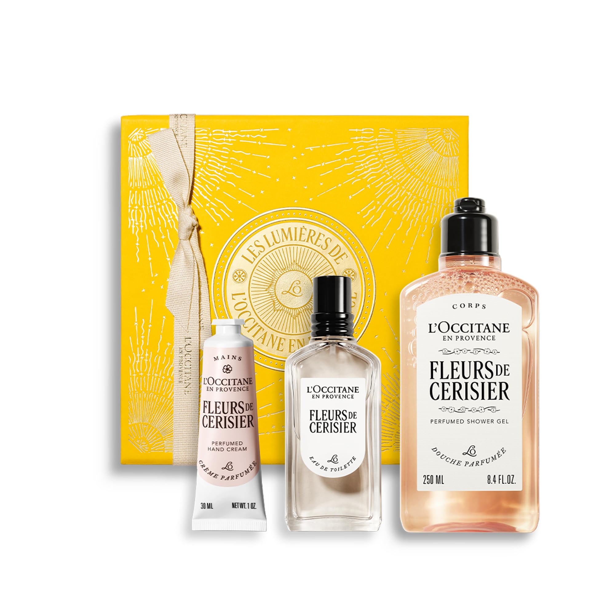 L'OCCITANE Cherry Blossom (Fleurs de Cerisier) Sweet Fragrance Collection