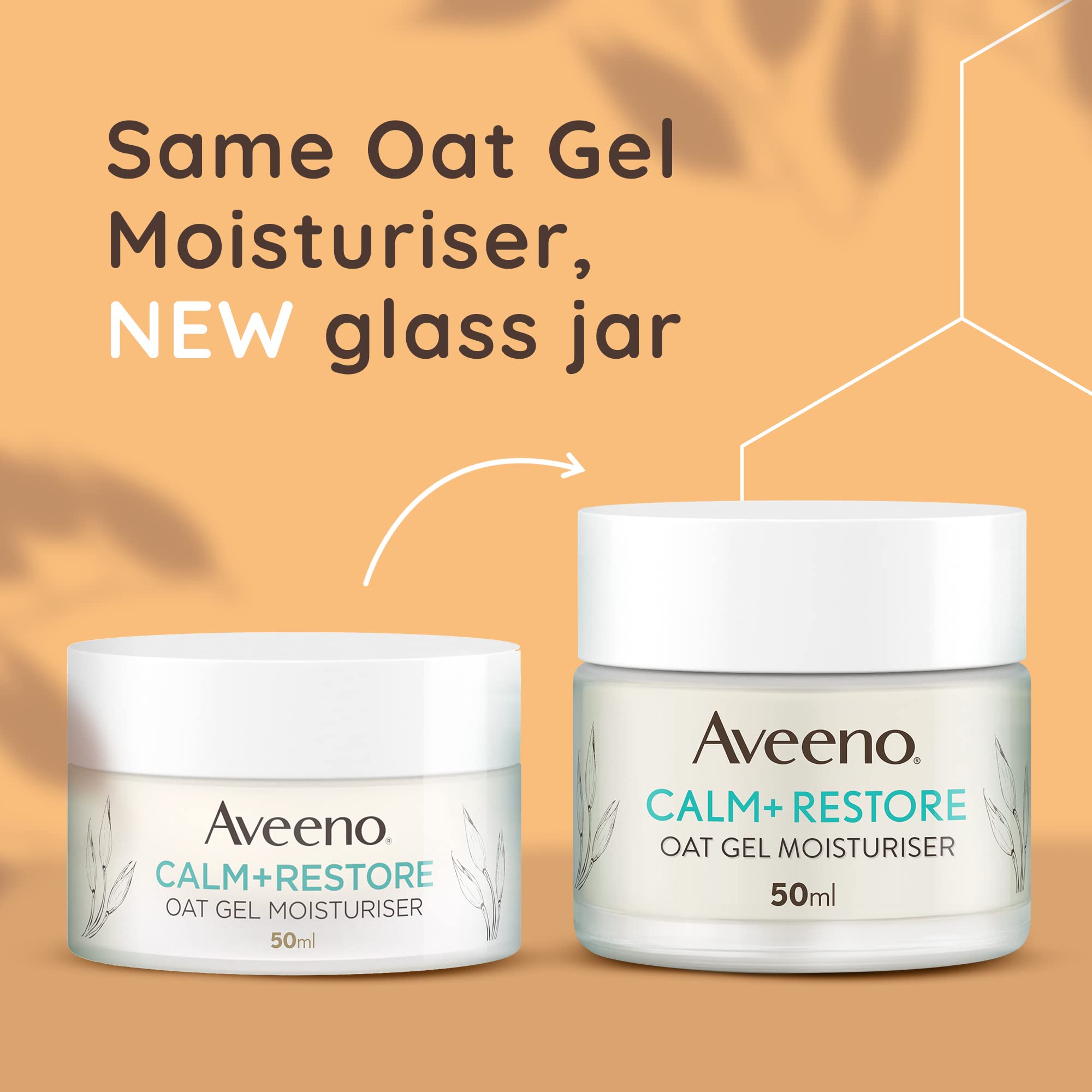 Aveeno Calm+Restore Oat Gel Moisturiser for Sensitive Skin (50ml) 8