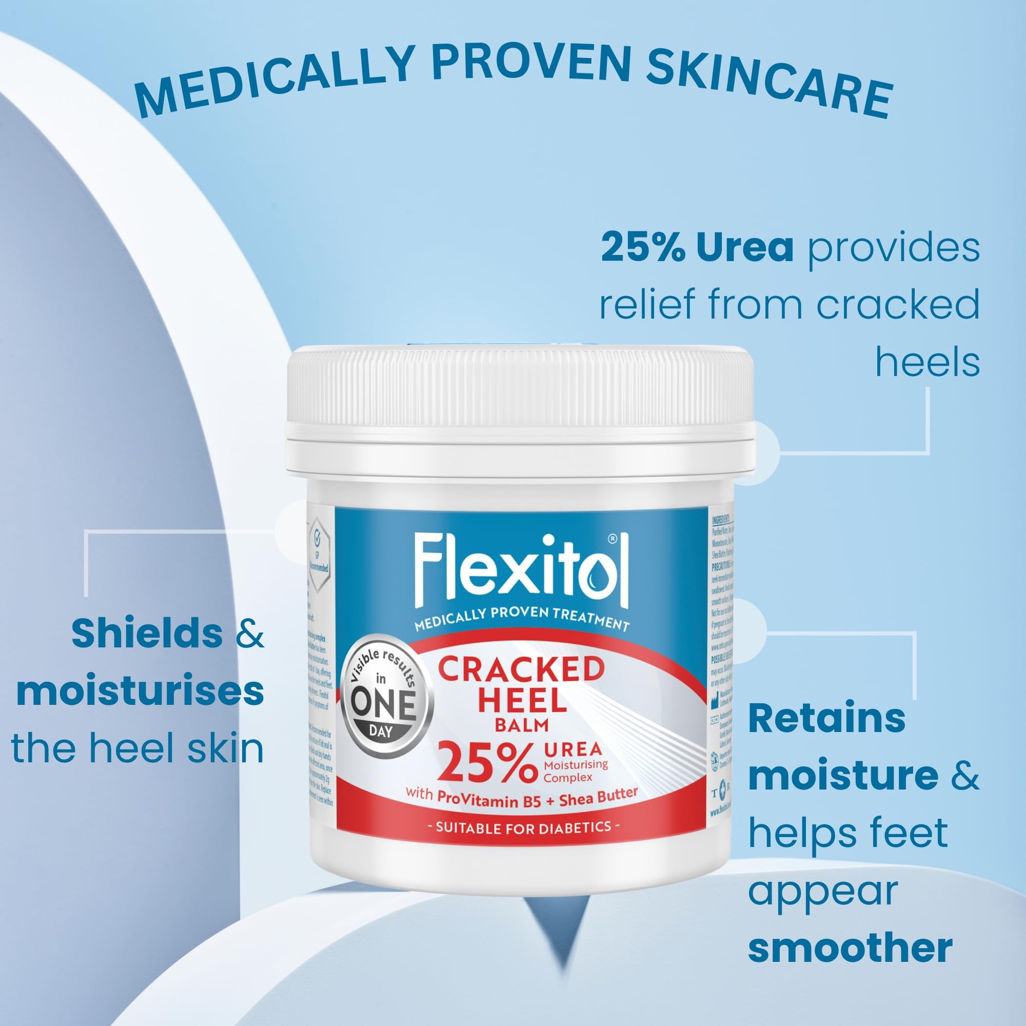 Flexitol Cracked Heel Balm for Extremely Dry Feet - Visible Results in 1 Day 4
