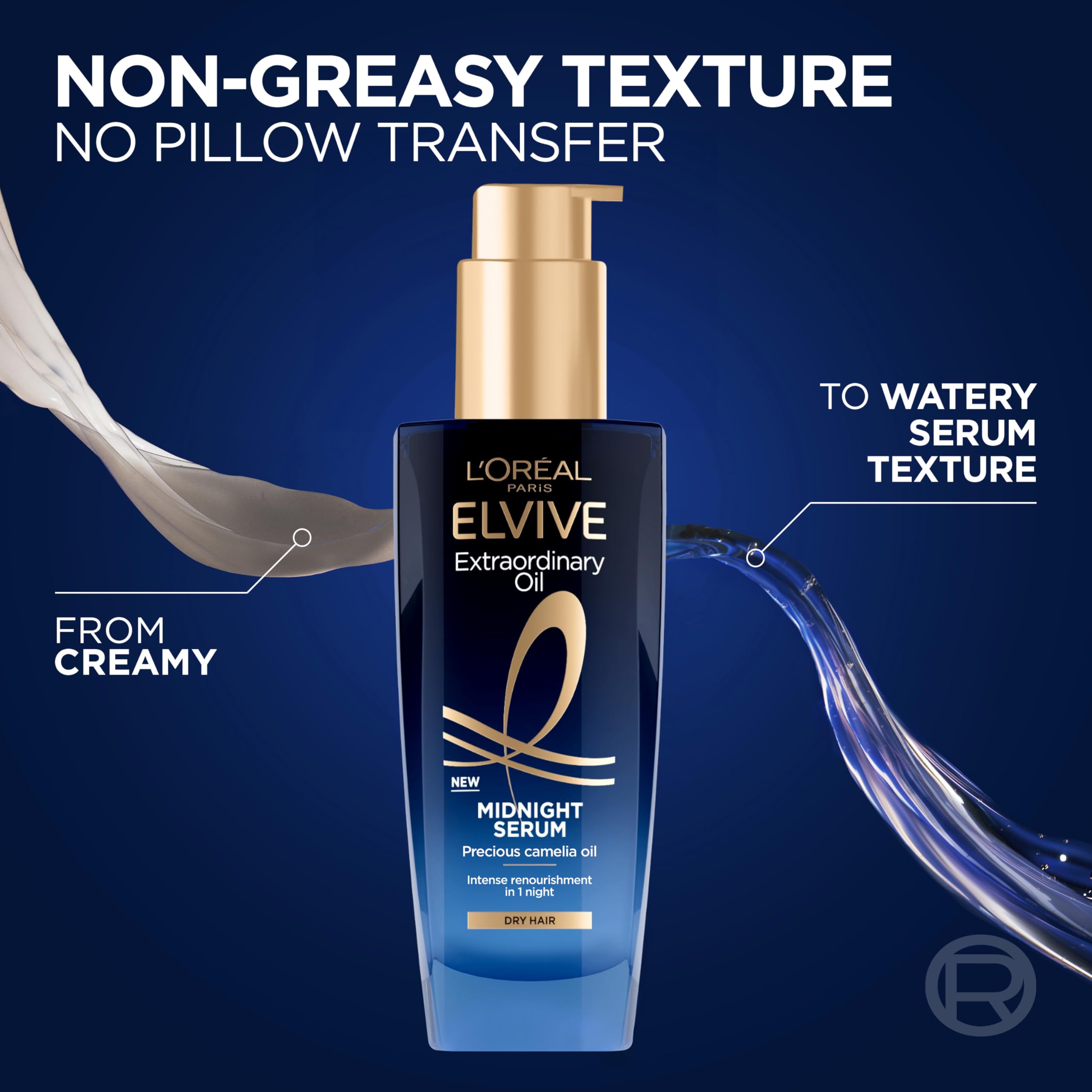 L’Oréal Paris Elvive Extraordinary Oil Midnight Serum - Renourishing Hair Treatment 100ml 3