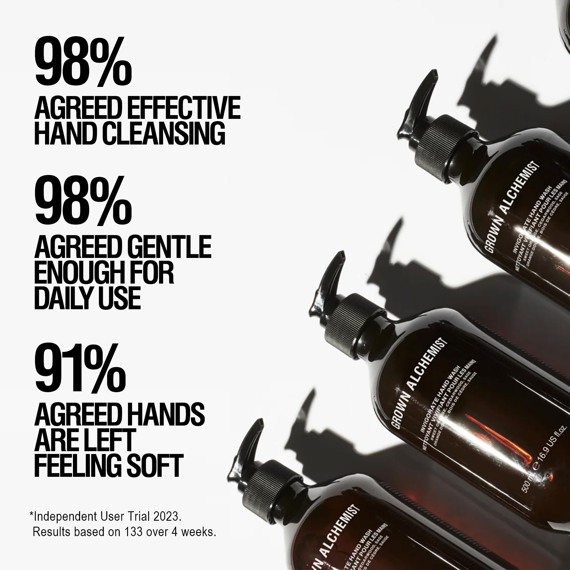 Grown Alchemist Invigorate Luxury Hand Wash - Orange, Cedarwood, Sage - 300 ml 4