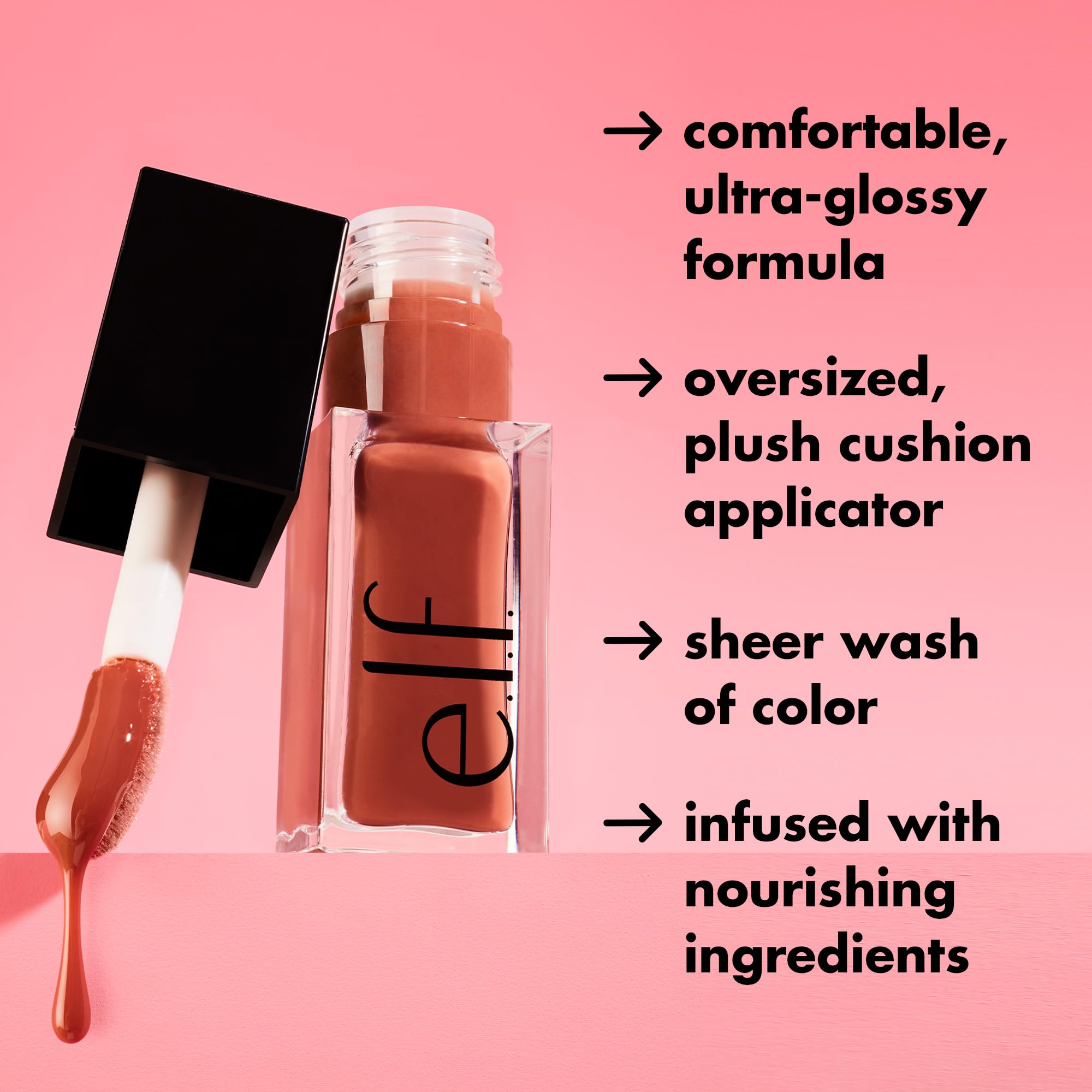 e.l.f. Glow Reviver Tinted Lip Oil for High-Shine Nourishing Finish 5