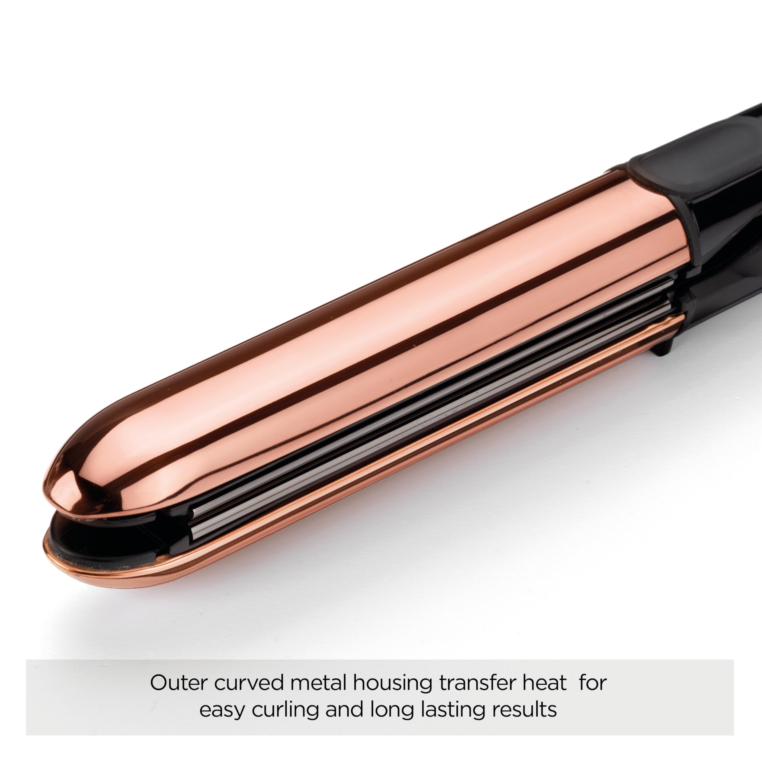 BaByliss Straight and Curl Brilliance Haarglätter - Gebogenes Metalldesign 8