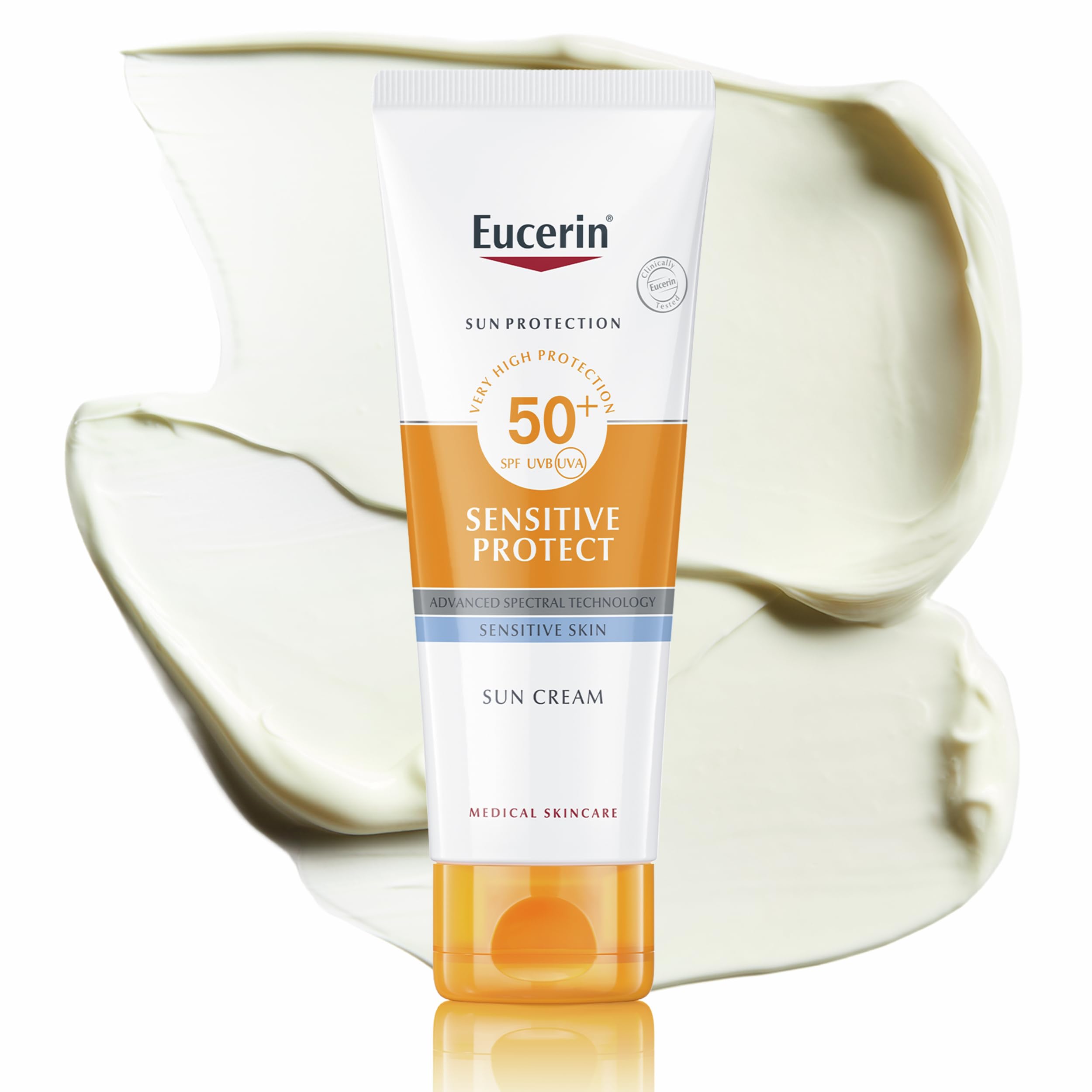 Eucerin Sensitive Protect Face Sun Cream SPF 50+ 50ml - High Sun Protection