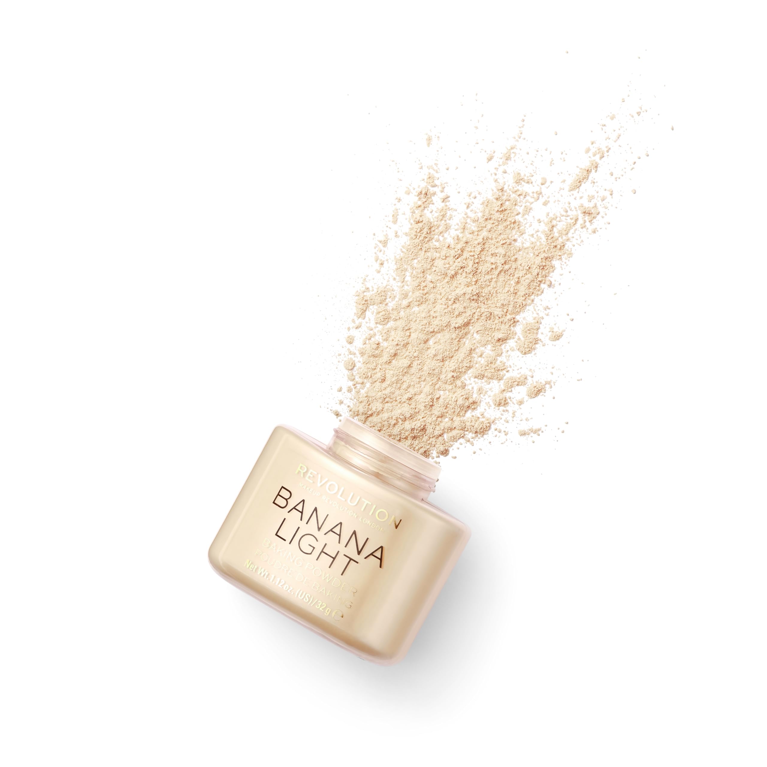 Revolution Beauty London Loose Baking Powder Banana Light for Light Skin Tones 32g 5