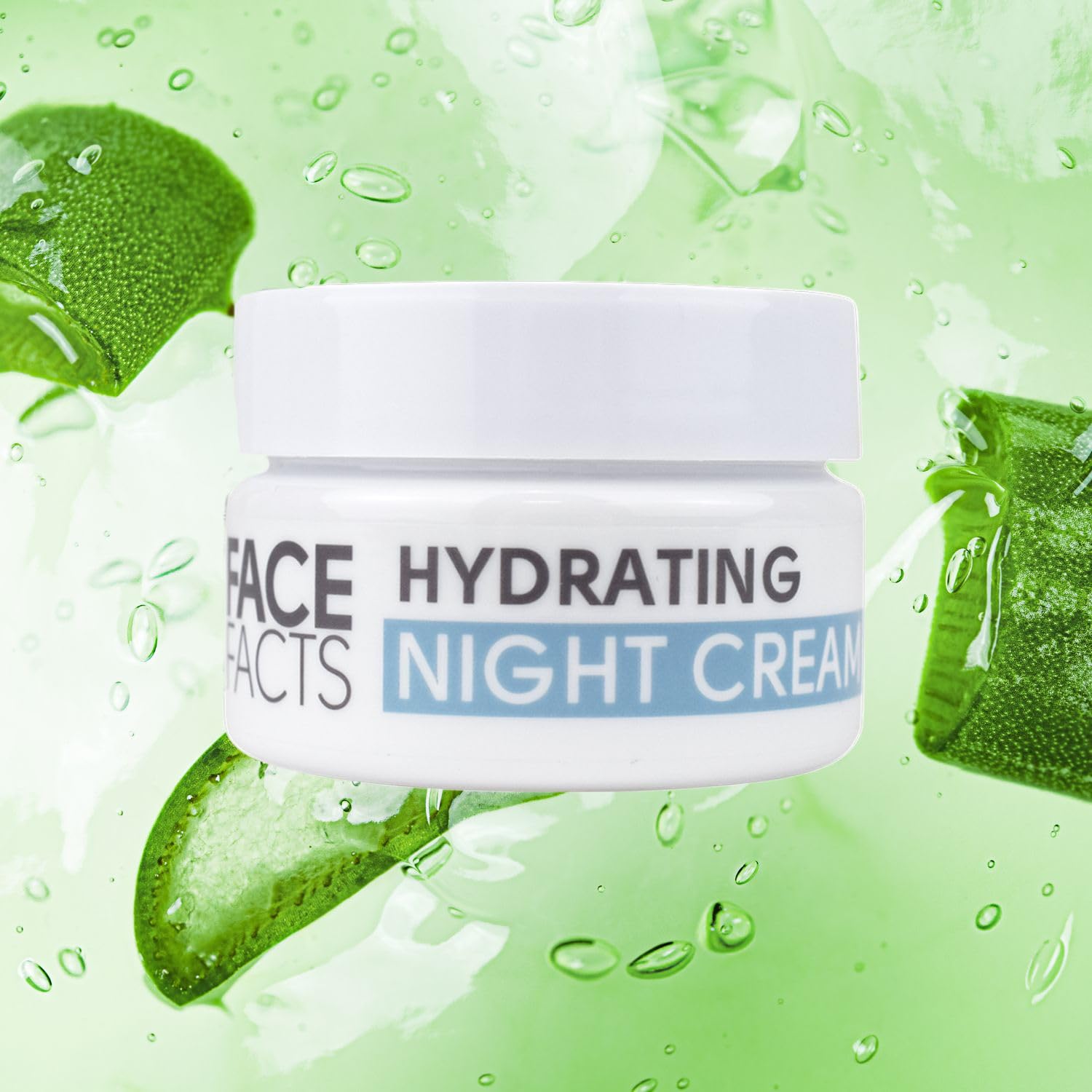 Face Facts Hydrating Night Cream with Aloe Vera & Vitamin E for Soothing Care | 50ml 4