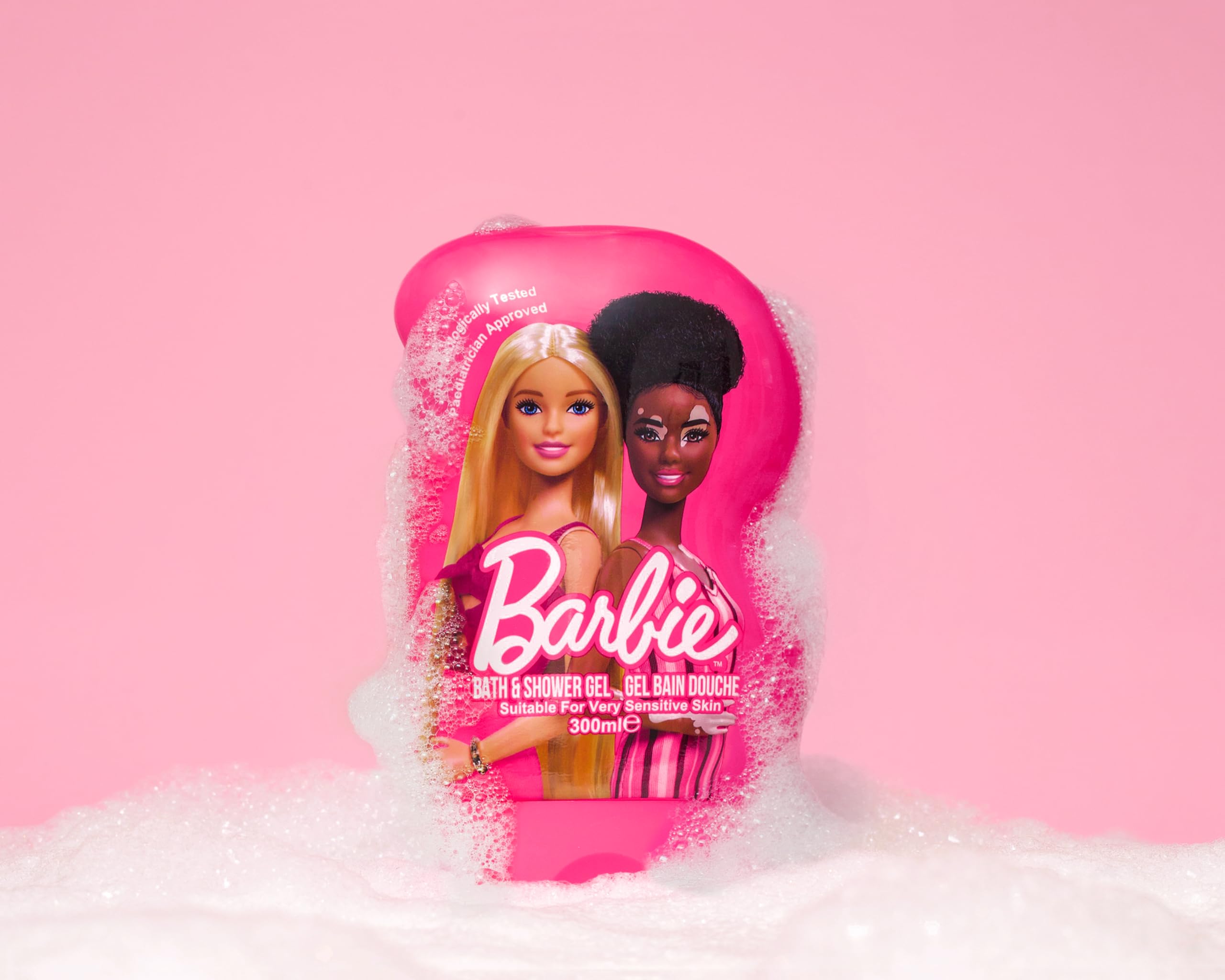 Barbie Children's Bath & Shower Gel 300ml for Sensitive Skin 4