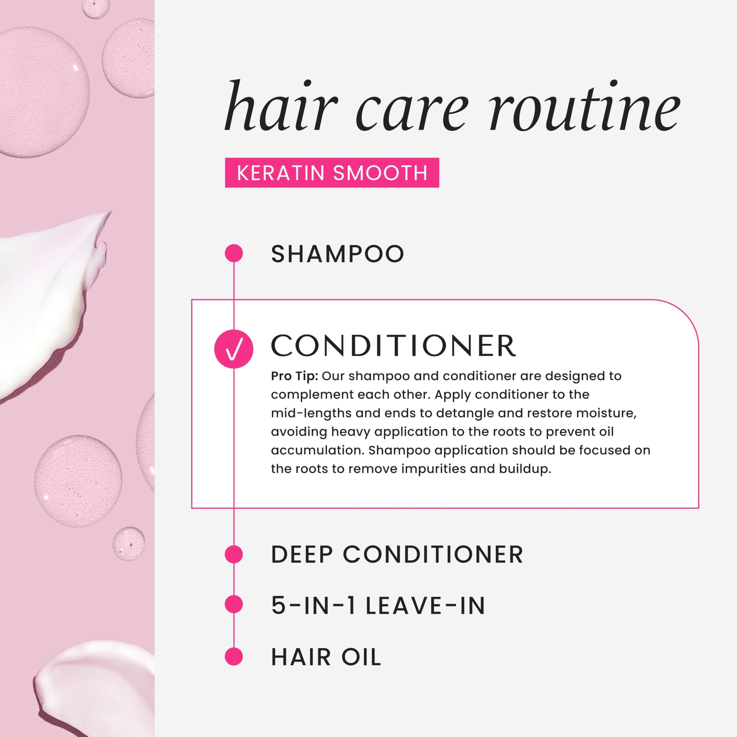 HASK Keratin Smoothing Conditioner for All Hair Types, Color Safe, Gluten-Free 8