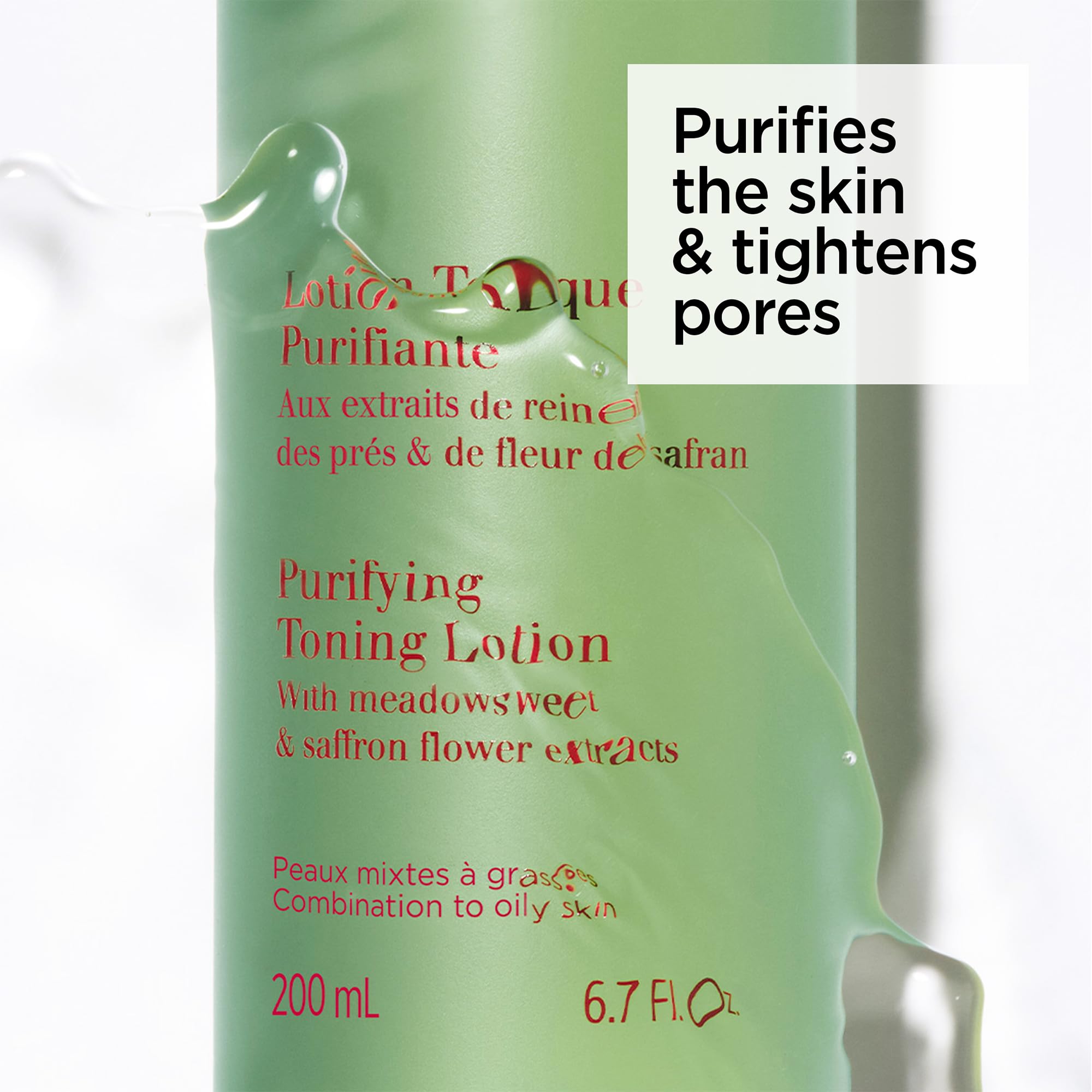CLARINS Purifying Toning Lotion 200ml for Refreshing Skin