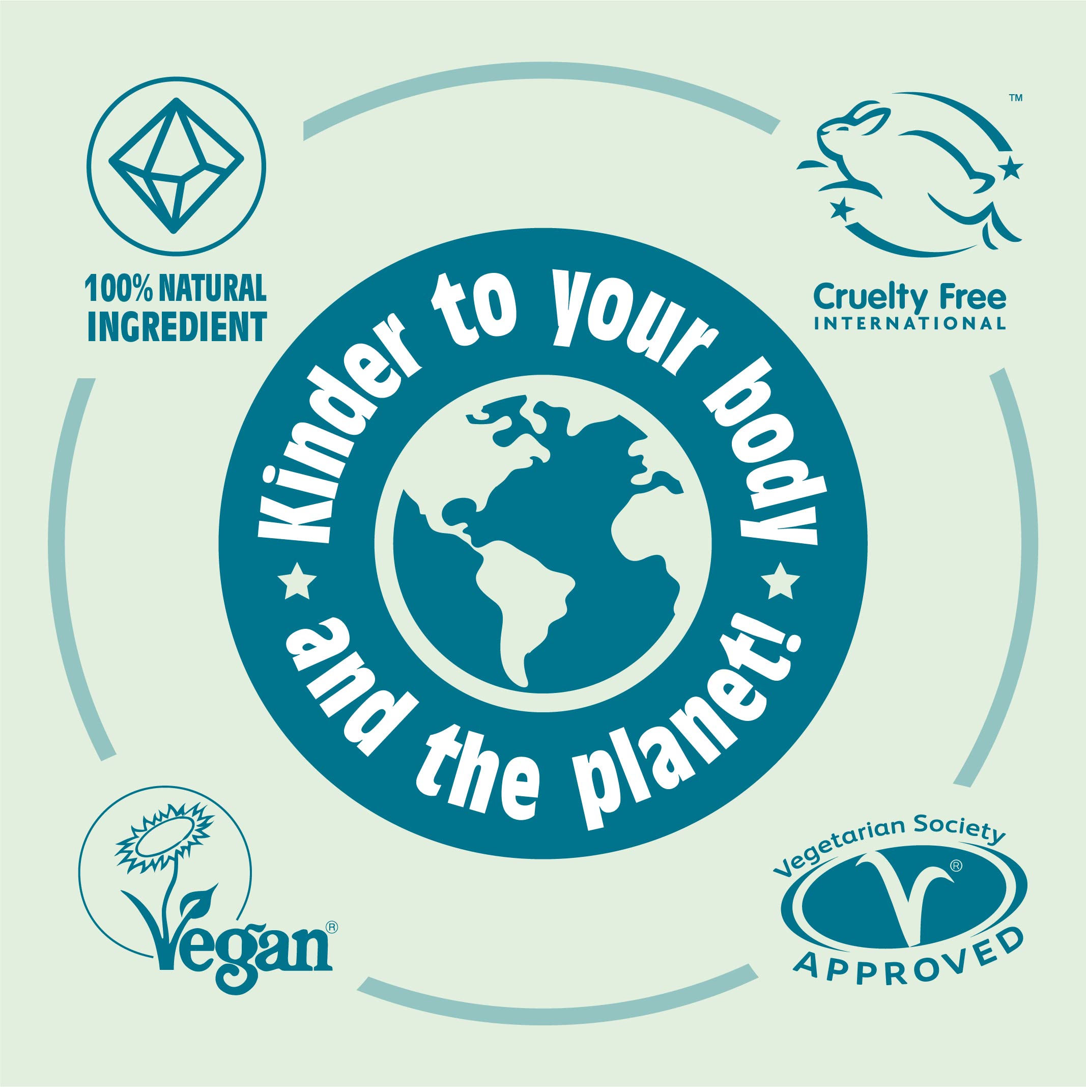 Salt of the Earth Natural Crystal Deodorant - Unscented, Plastic Free, Vegan & Cruelty-Free - 75g 5