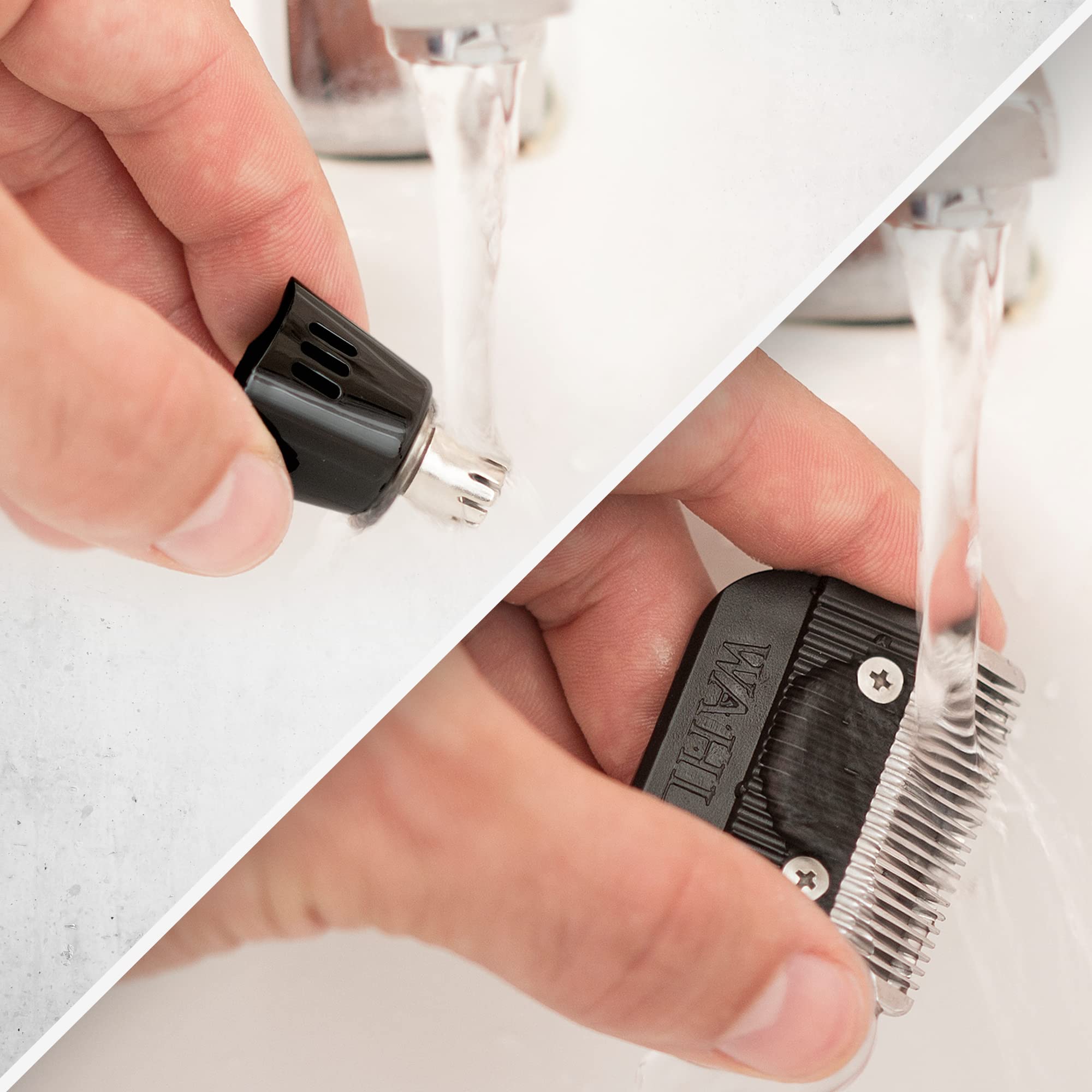 Wahl Clip N Rinse Cordless/Corded Hair Clipper and Personal Trimmer Kit 4