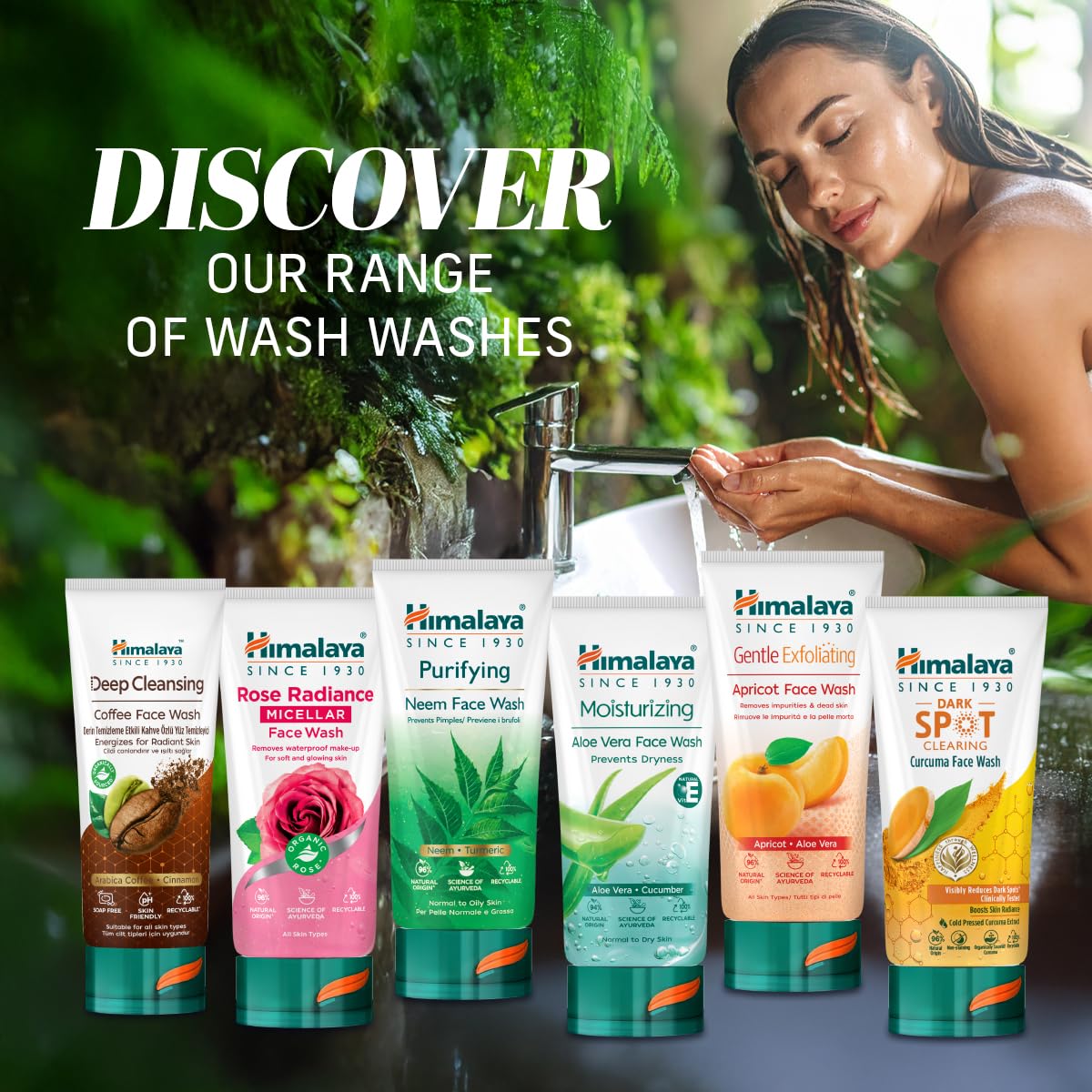 Himalaya Sanftes Peeling-Gesichtswaschgel für die tägliche Anwendung mit den pflanzlichen Wirkstoffen Aprikose, Neem und Zitrone, geeignet für alle Hauttypen – 150 ml 6