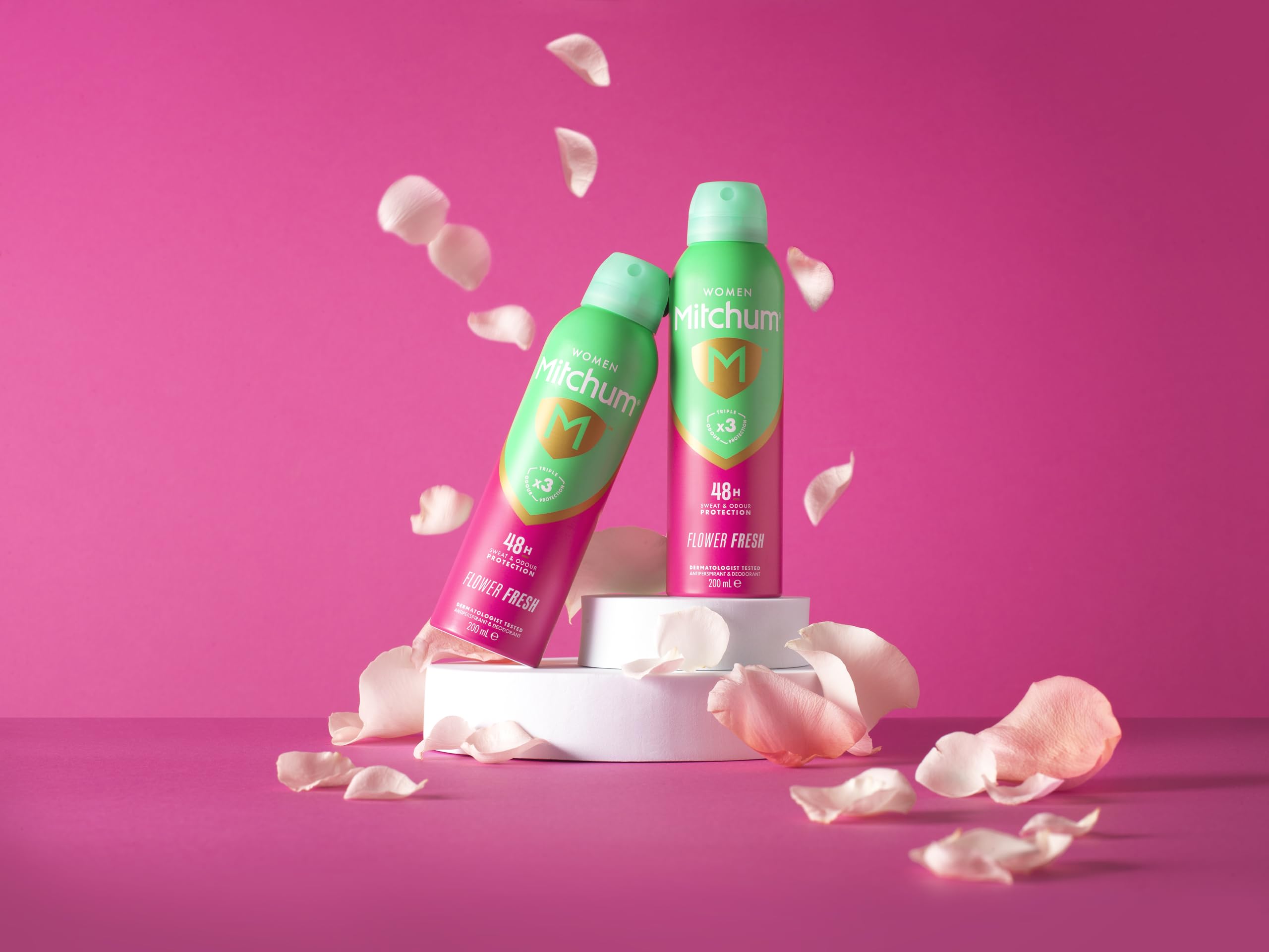 Mitchum Women Dreifacher Geruchsschutz 48 Stunden Schutz, blumig-frisch, Antitranspirant 3