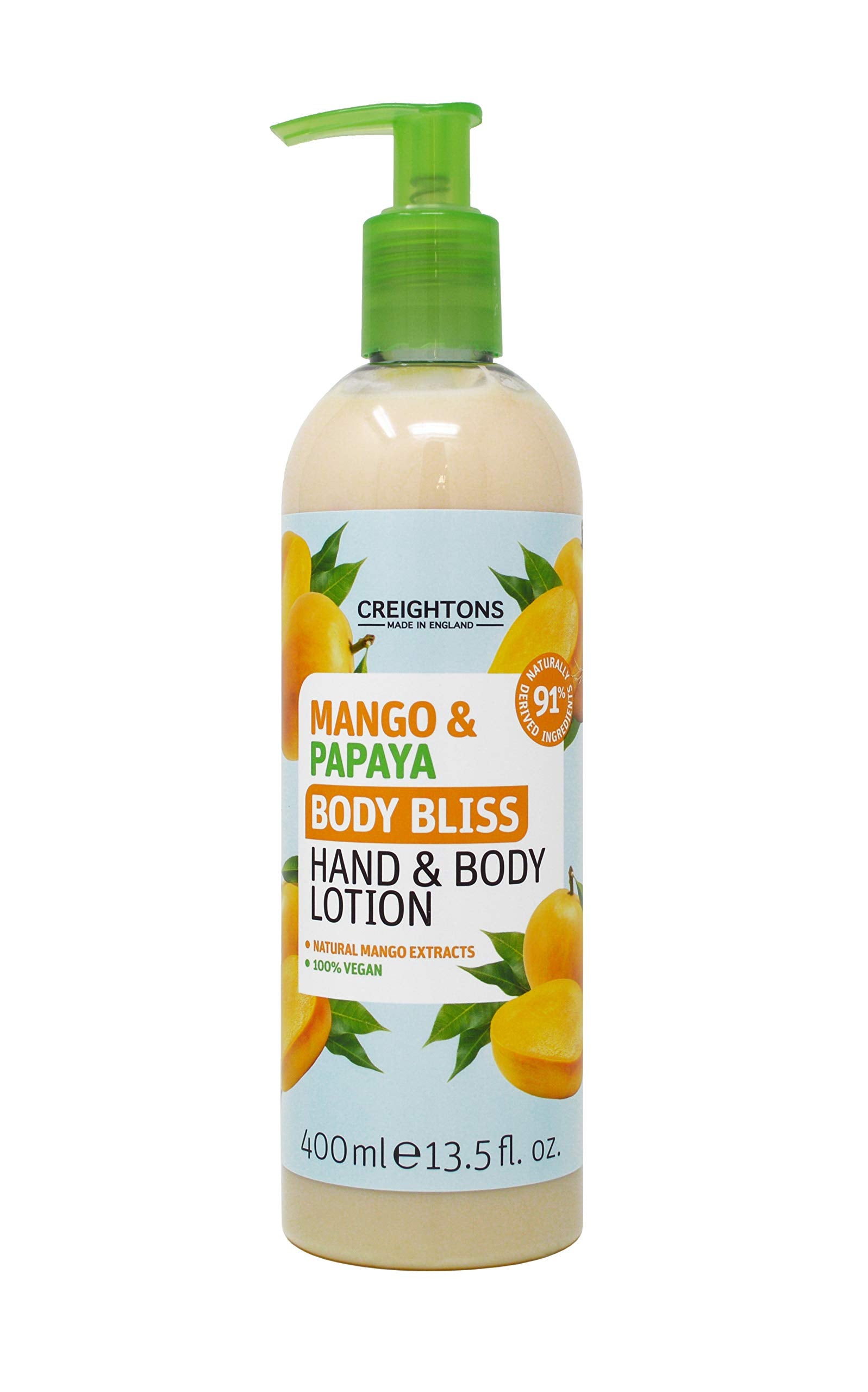 Creightons Body Bliss Mango & Papaya Hand and Body Lotion 400ml