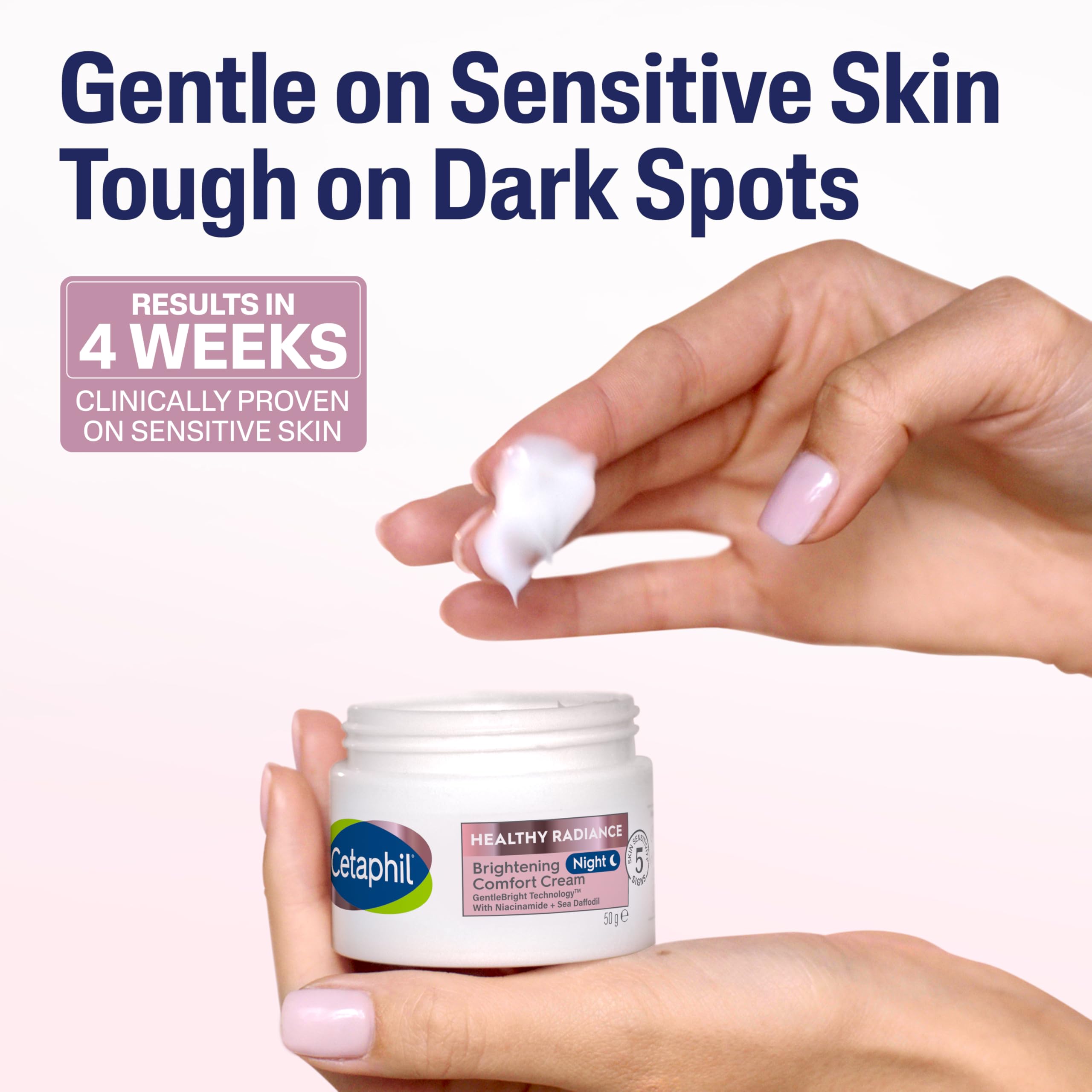 Cetaphil Healthy Radiance Brightening Night Cream for Uneven Skin Tone, 50g 3