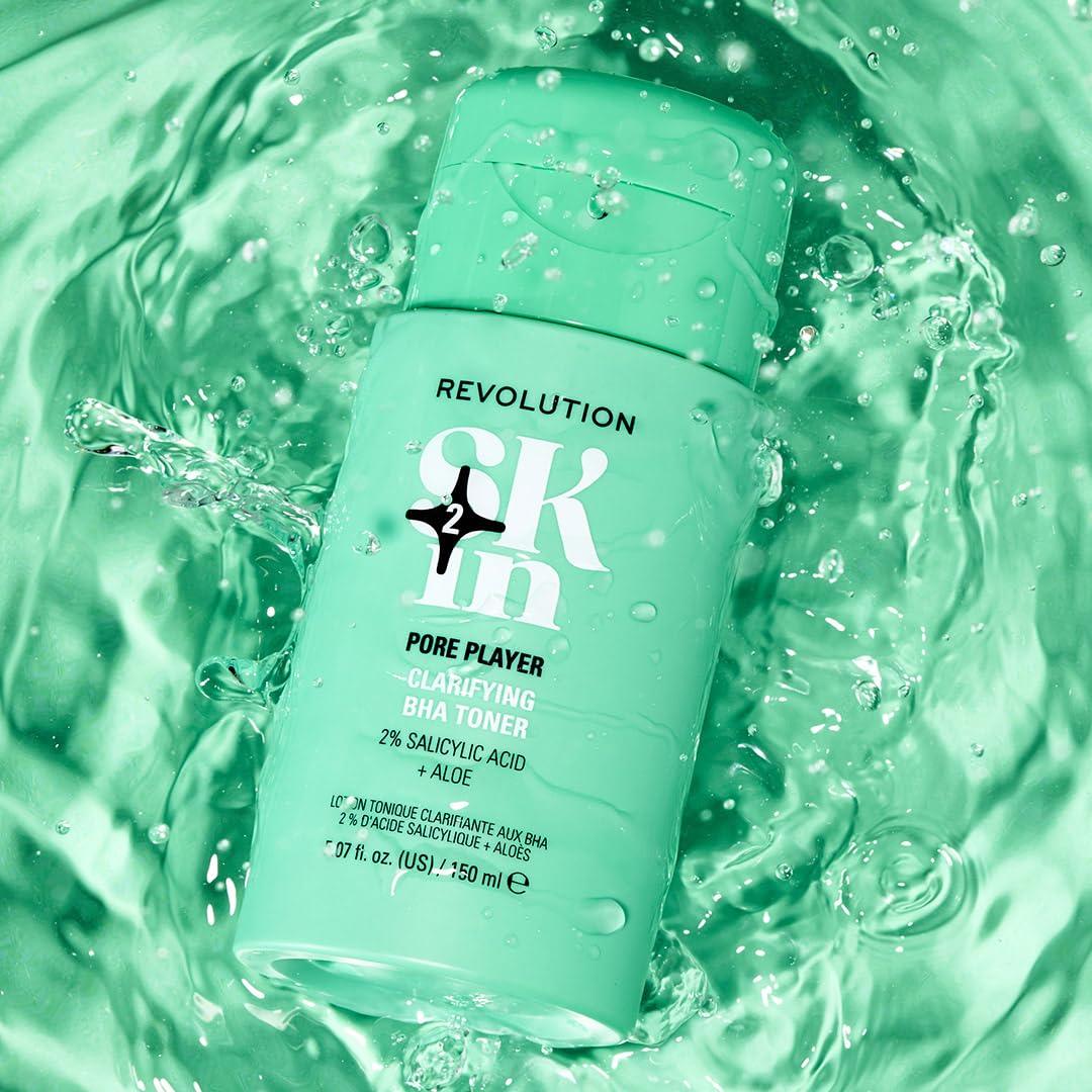 Revolution Skin Pore Player 2% Salicylic Acid & Aloe Clarifying BHA Toner 5