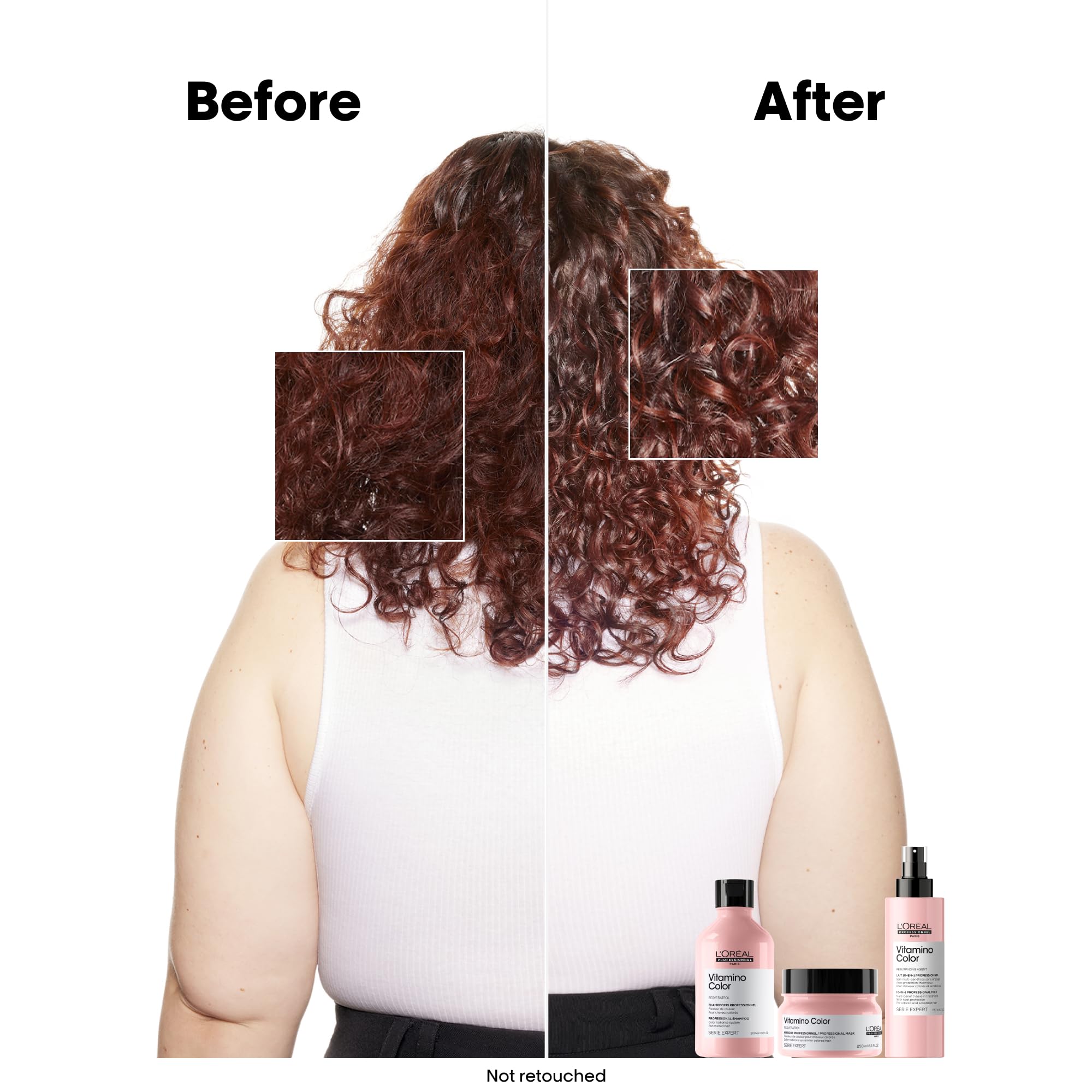 L'Oréal Professionnel Vitamino Color Shampoo 300ml for Coloured Hair - Colour Protection & Shine 3