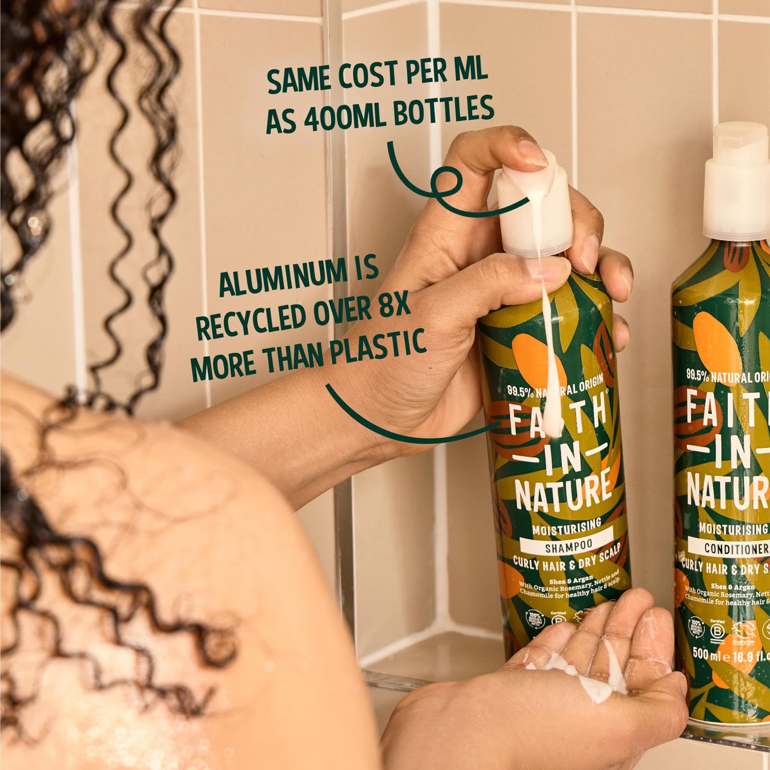 Faith In Nature – Natürliches Shampoo in Aluminiumflasche – Vegan &amp; Tierversuchsfrei 5